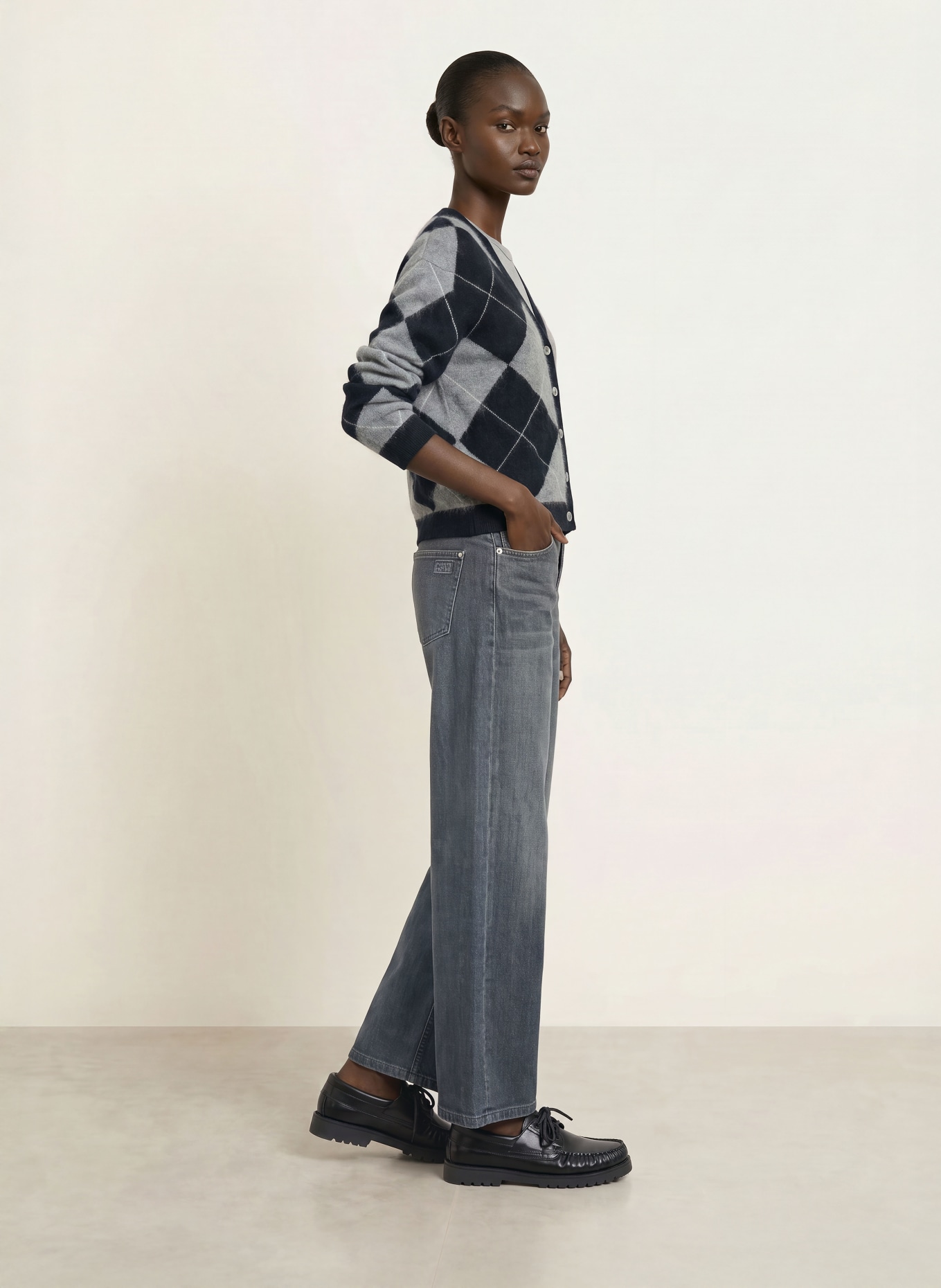 CAMBIO Barrel jeans ORIA: 5145 dark urban wash