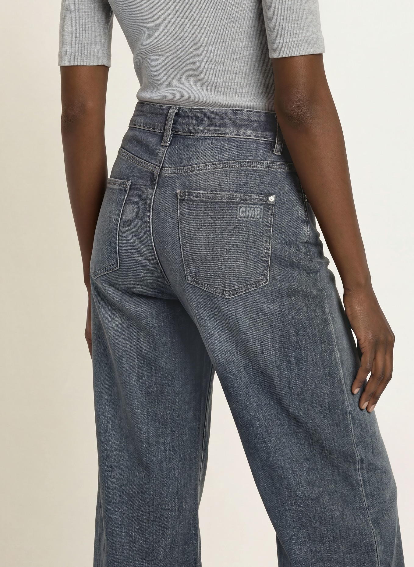CAMBIO Barrel jeans ORIA: 5145 dark urban wash