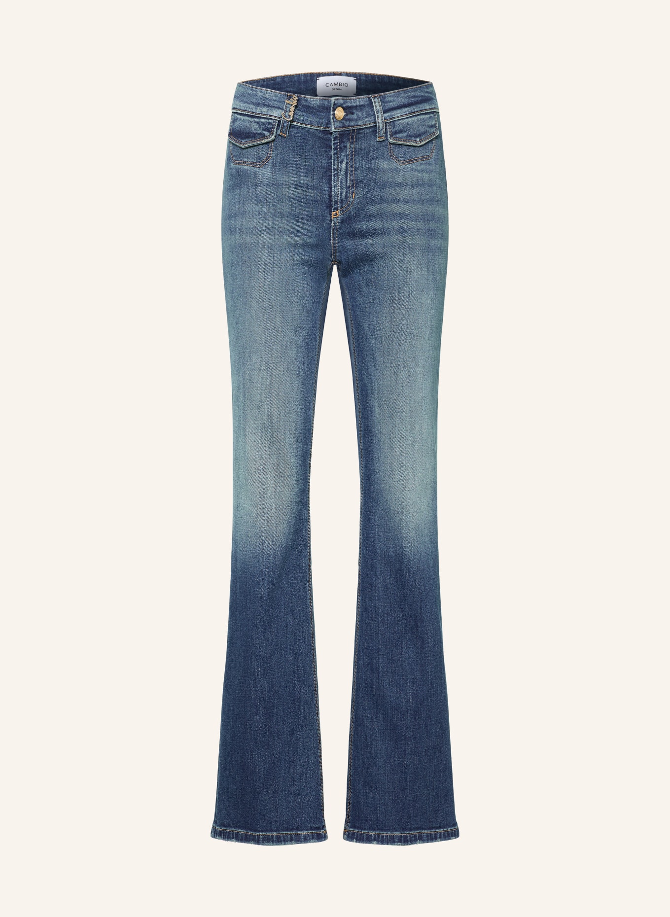 CAMBIO Flared jeans FABIENNE: 5136 modern ocean glow