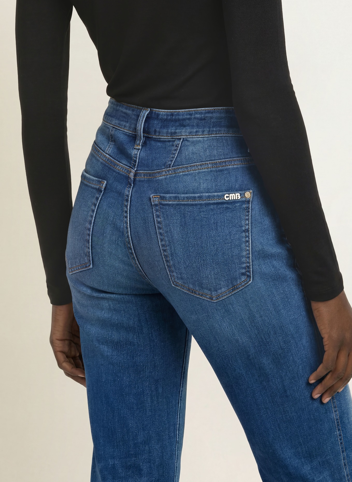 CAMBIO Bootcut jeans FINA: 5167 radiant ocean blue