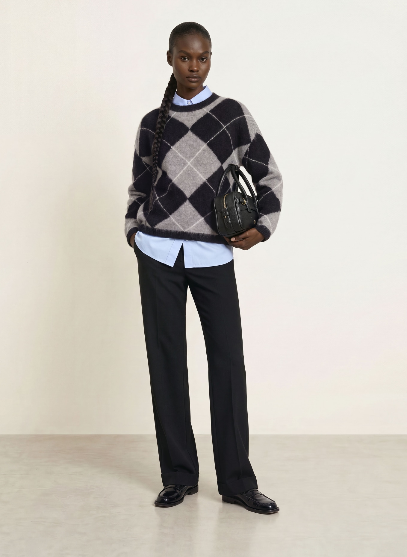 CAMBIO GRACE Marlen Pants: DARK BLUE
