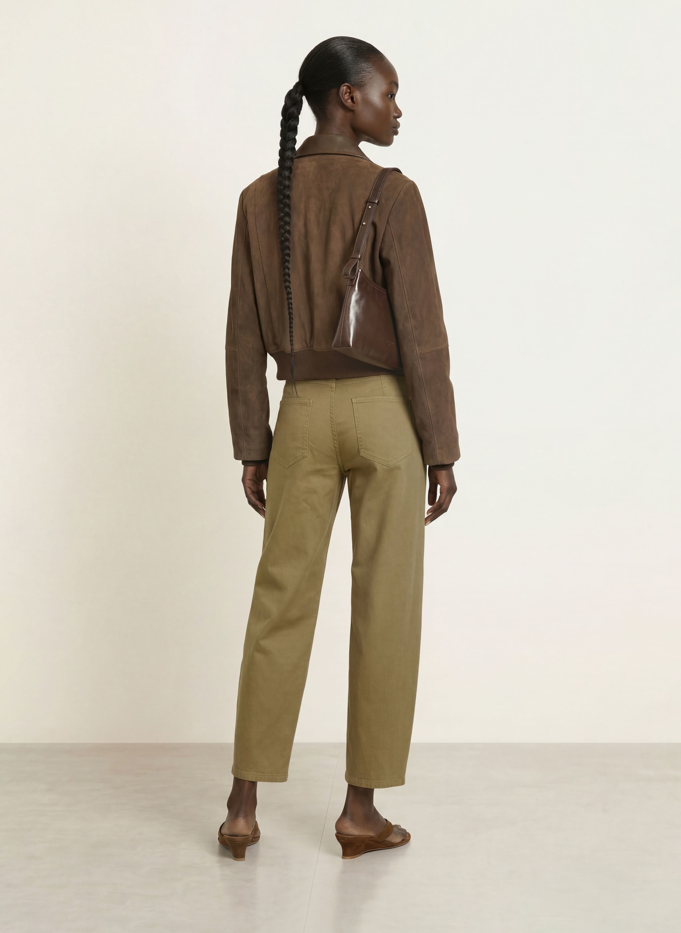 CAMBIO Broek ODELE: KAKI