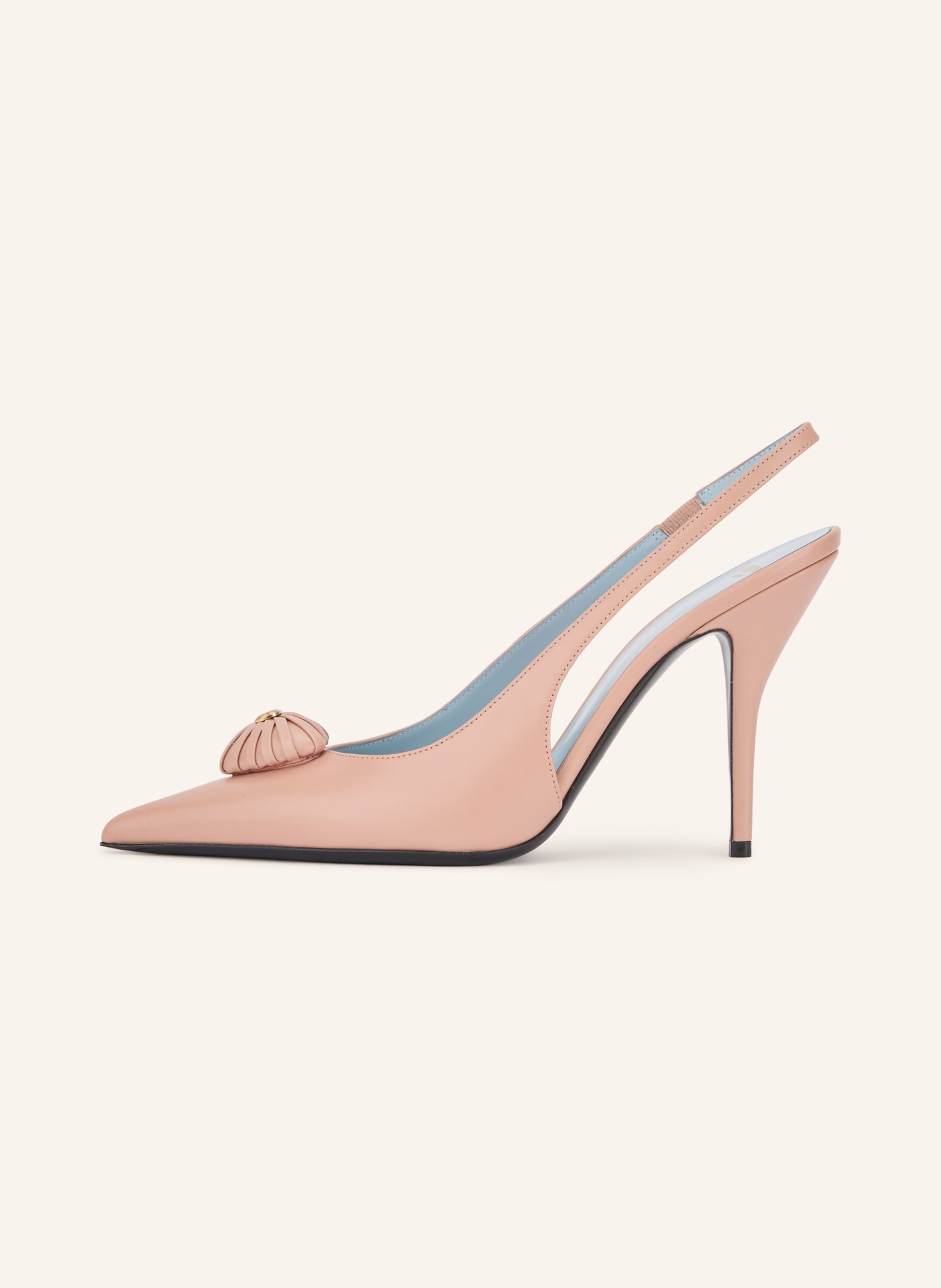 VALENTINO GARAVANI COEUR ROYAL Slingback Pumps: ROSE