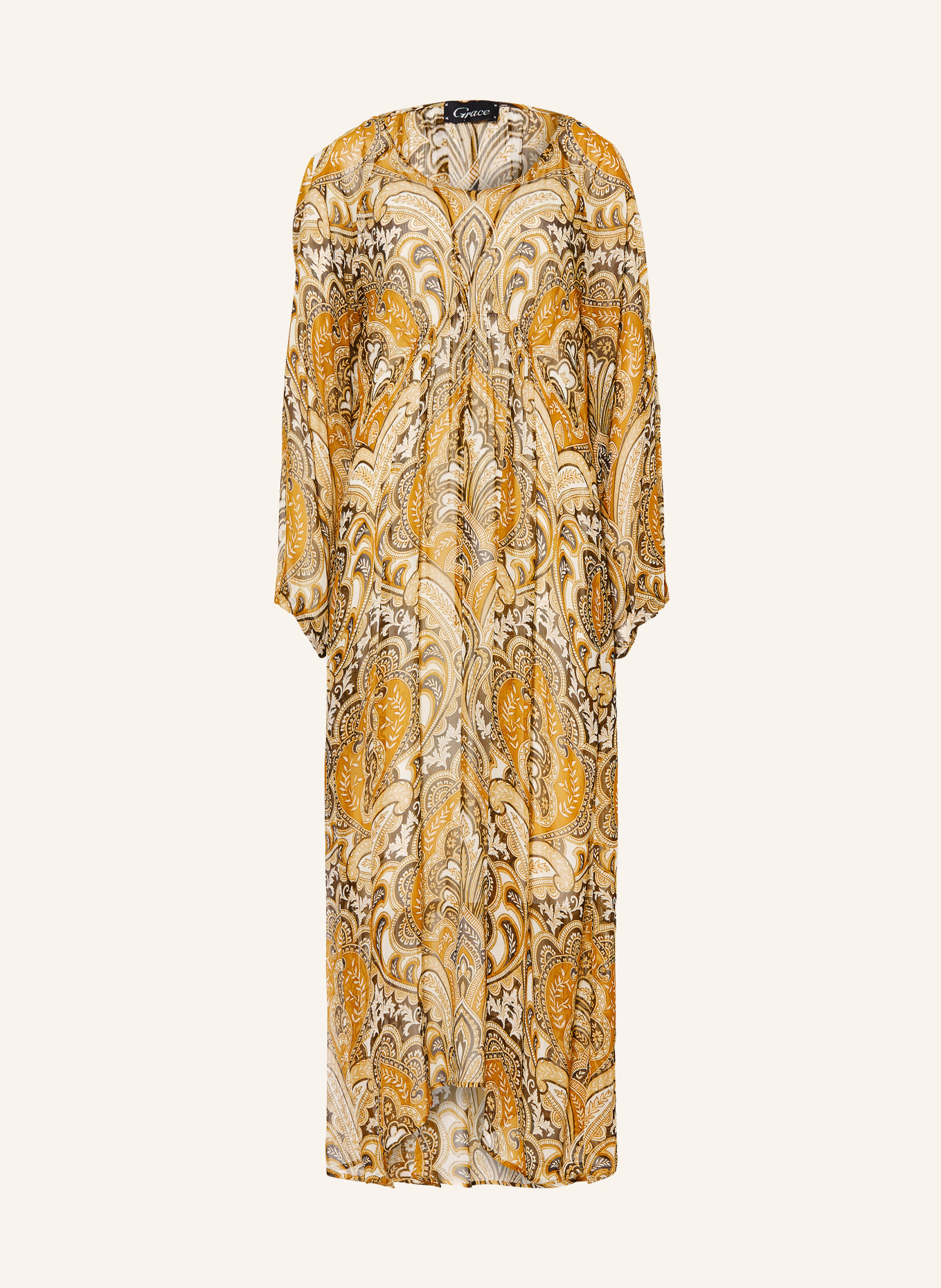 Grace VENICE Dress: LIGHT BROWN / CAMEL / DARK BROWN
