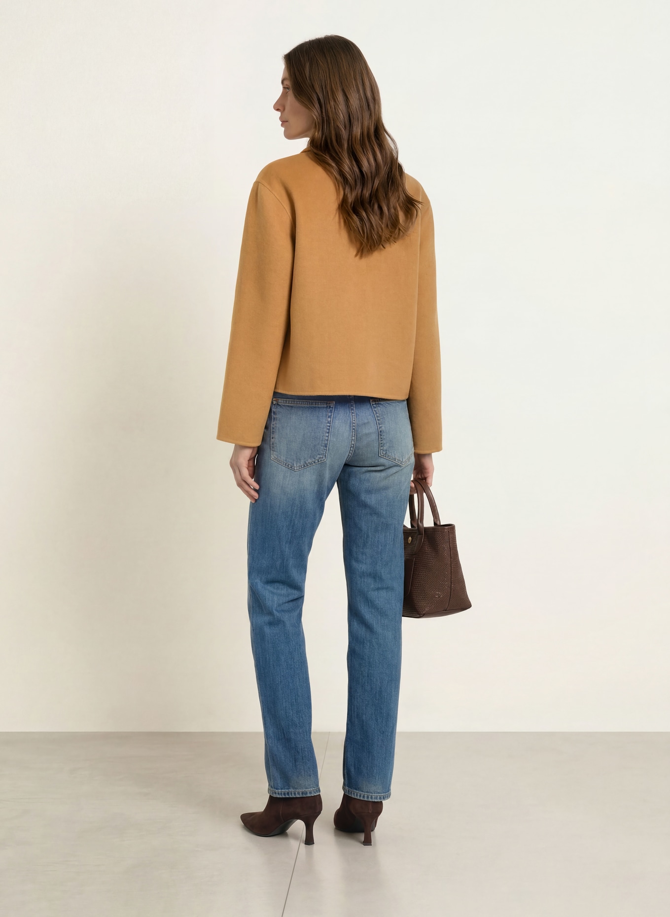 lilienfels Kastenjacke: CAMEL