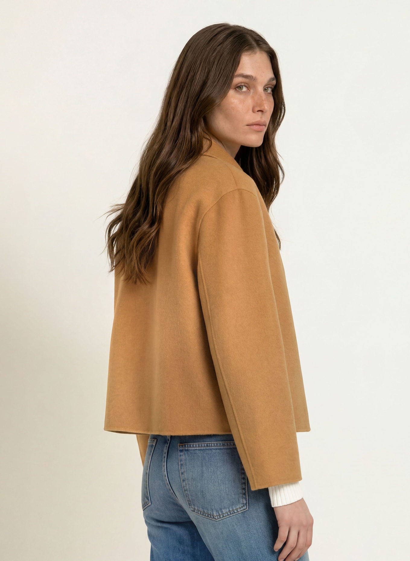 lilienfels Kastenjacke: CAMEL