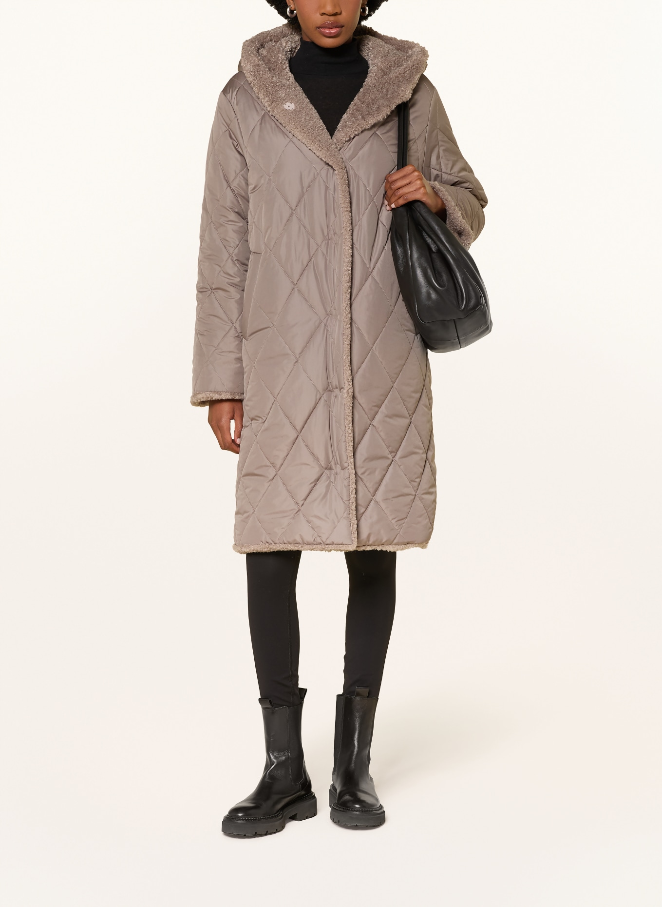 lilienfels Manteau réversible: TAUPE