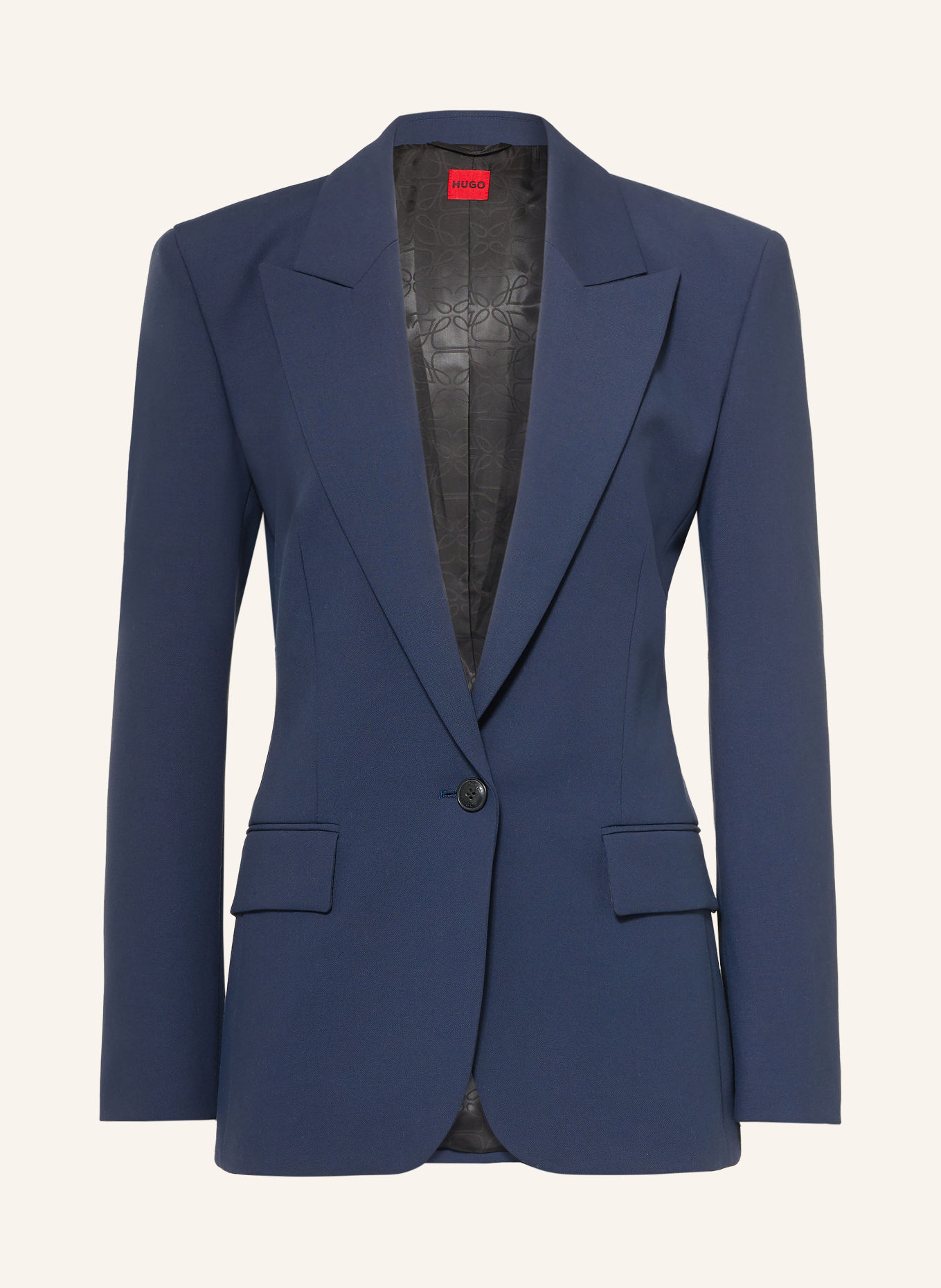 HUGO Blazer ANTEGA: DONKERBLAUW