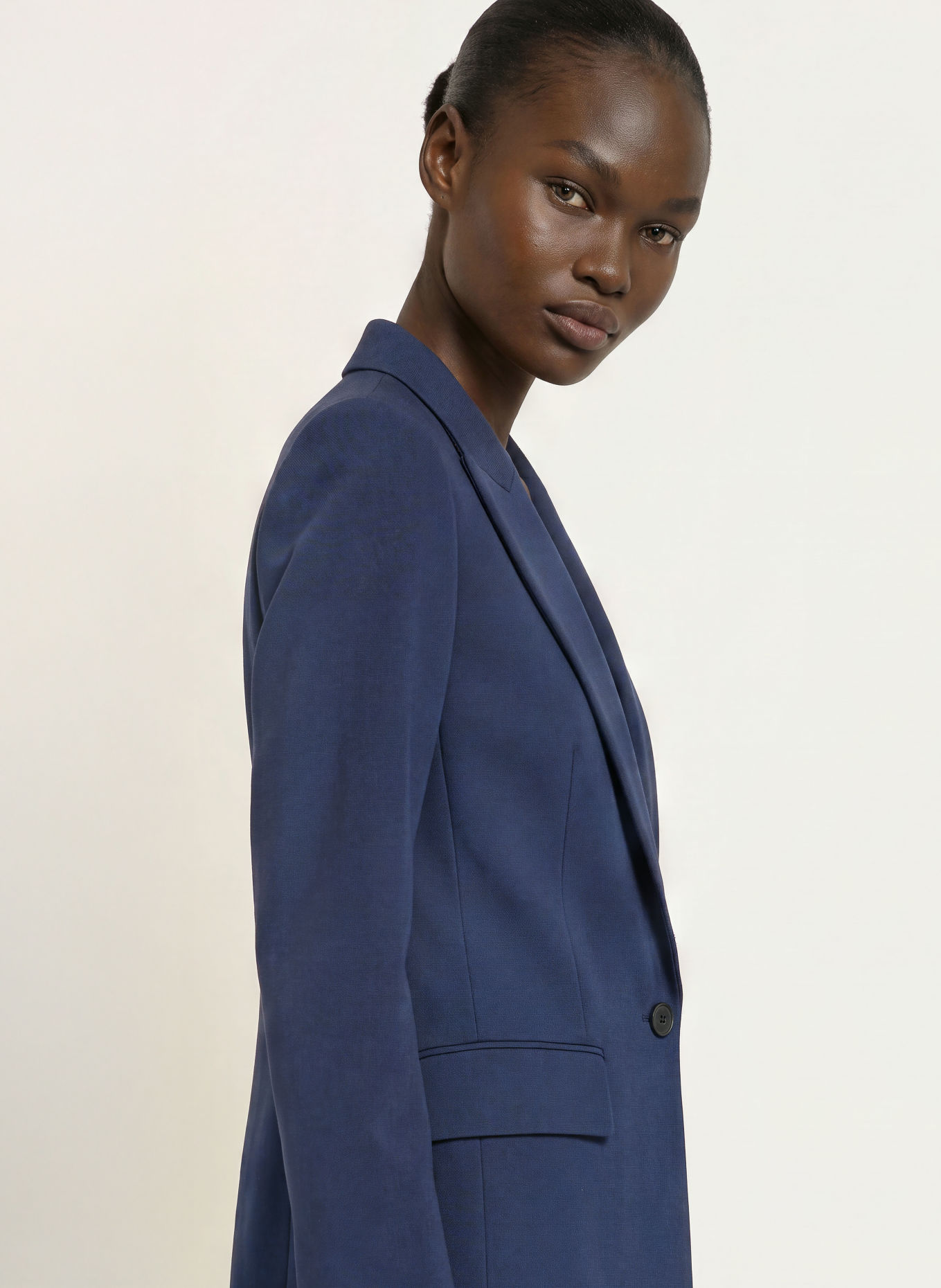 HUGO Blazer ANTEGA: DONKERBLAUW