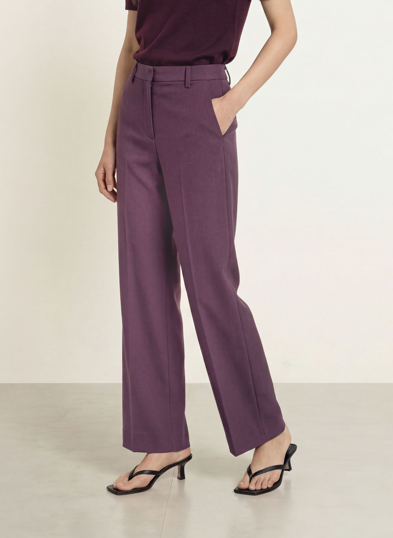 CPH MUSE Marlenehose CMTAILOR: DUNKELLILA