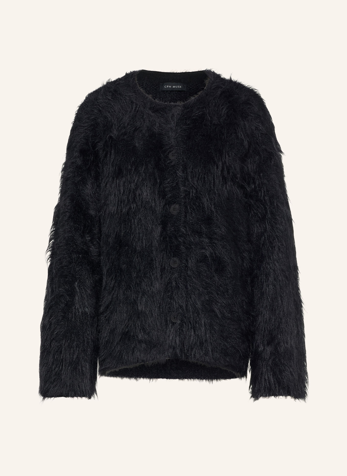 CPH MUSE Strickjacke CMULA: SCHWARZ
