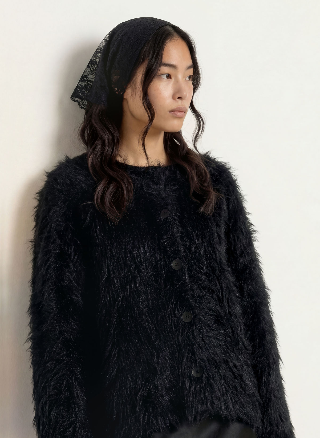 CPH MUSE Strickjacke CMULA: SCHWARZ