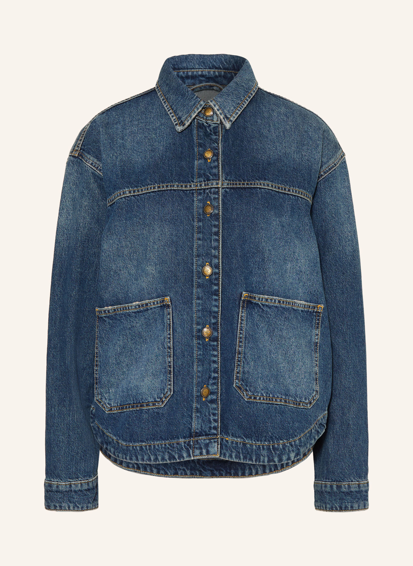 JOOP! JEANS Jeanshemd INAYA: DUNKELBLAU