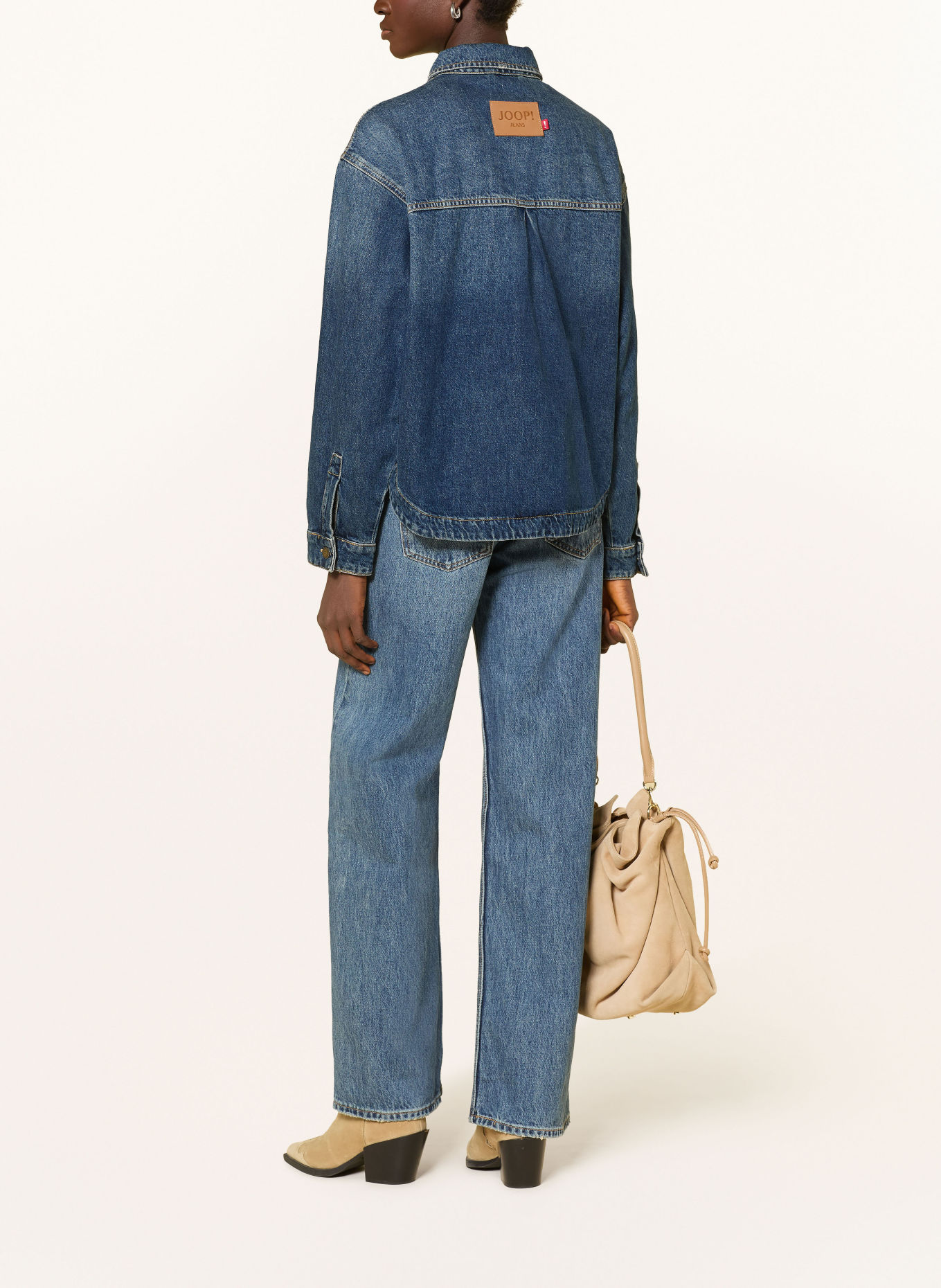 JOOP! JEANS Jeanshemd INAYA: DUNKELBLAU