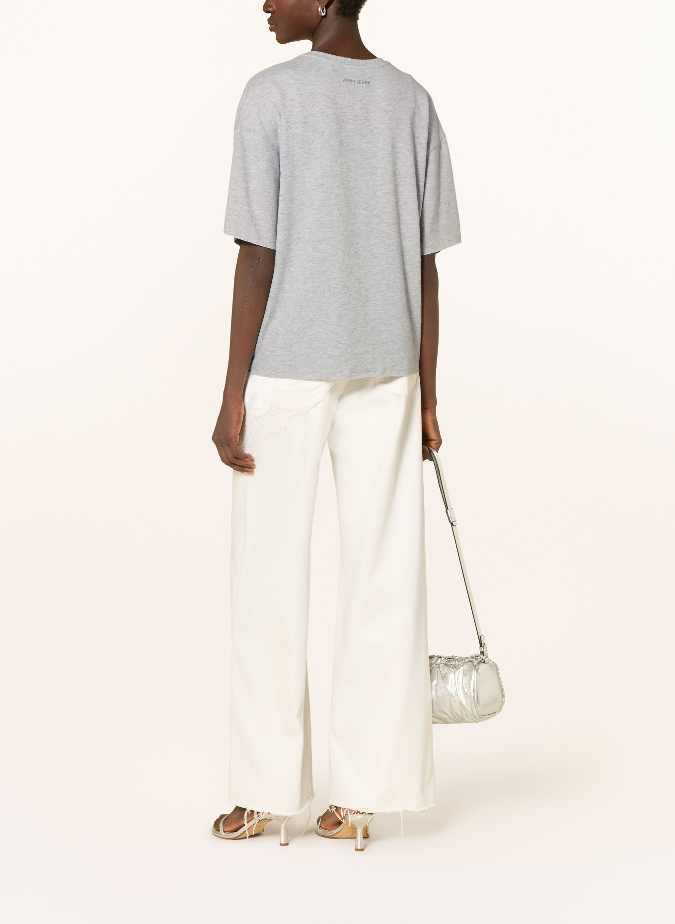 JOOP! JEANS T-shirt TAHLI: GRIS CLAIR / GRIS FONCÉ
