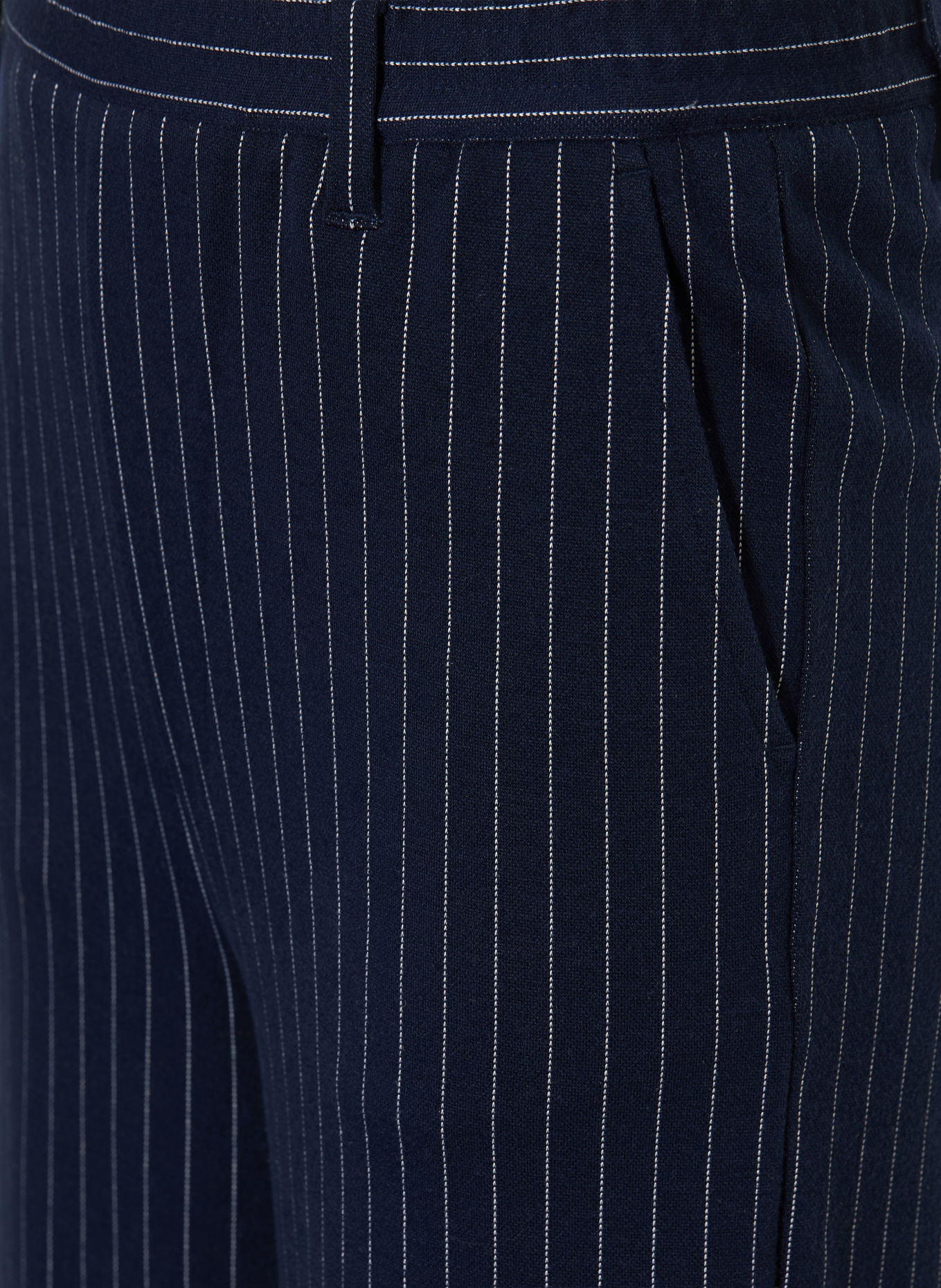 s.Oliver RED Jerseybroek: DONKERBLAUW / WIT