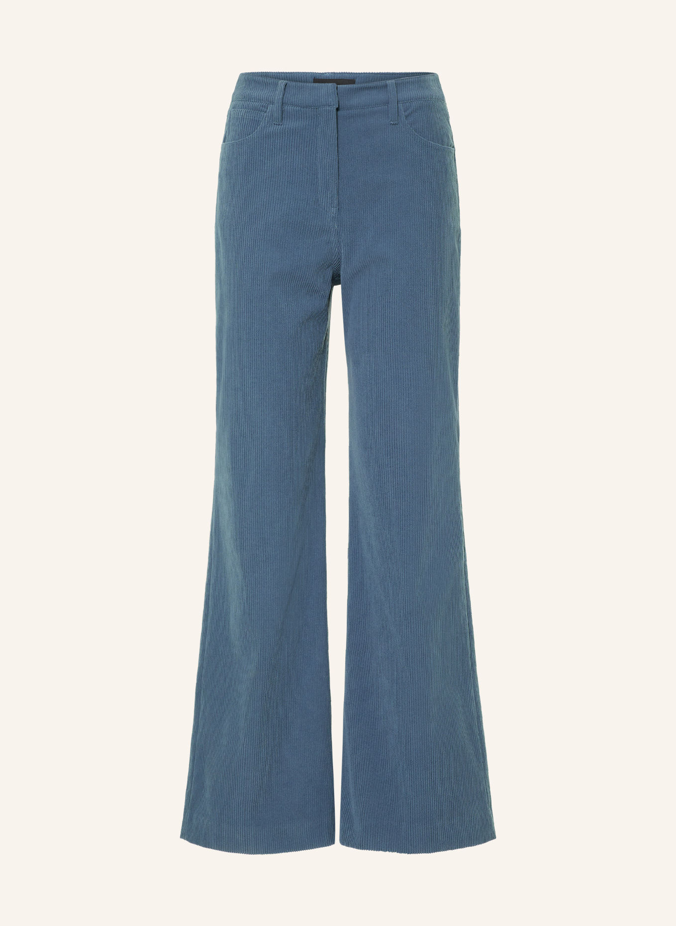 s.Oliver BLACK LABEL Marlenehose aus Cord: PETROL