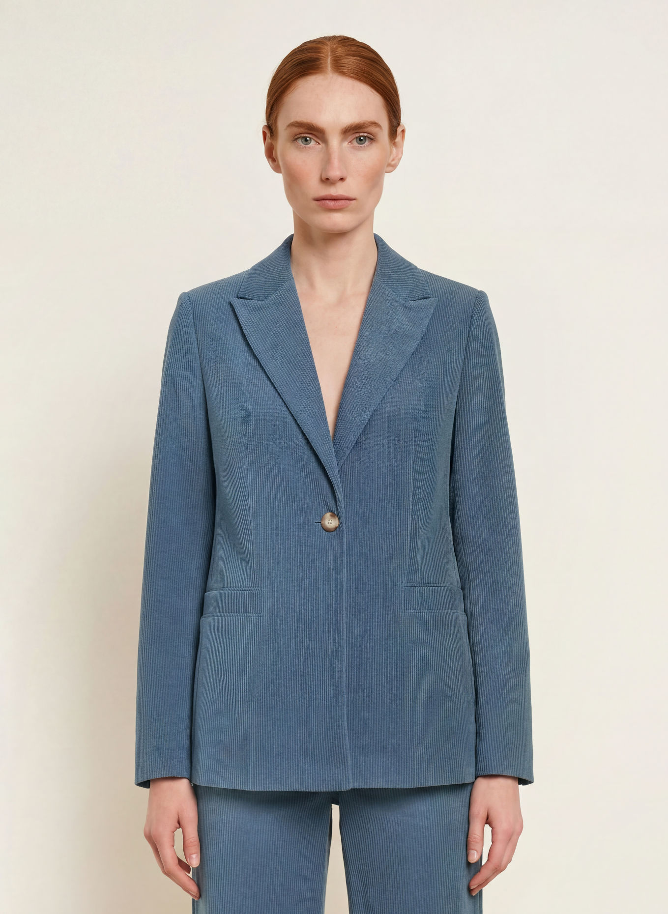 s.Oliver BLACK LABEL Cordblazer: PETROL