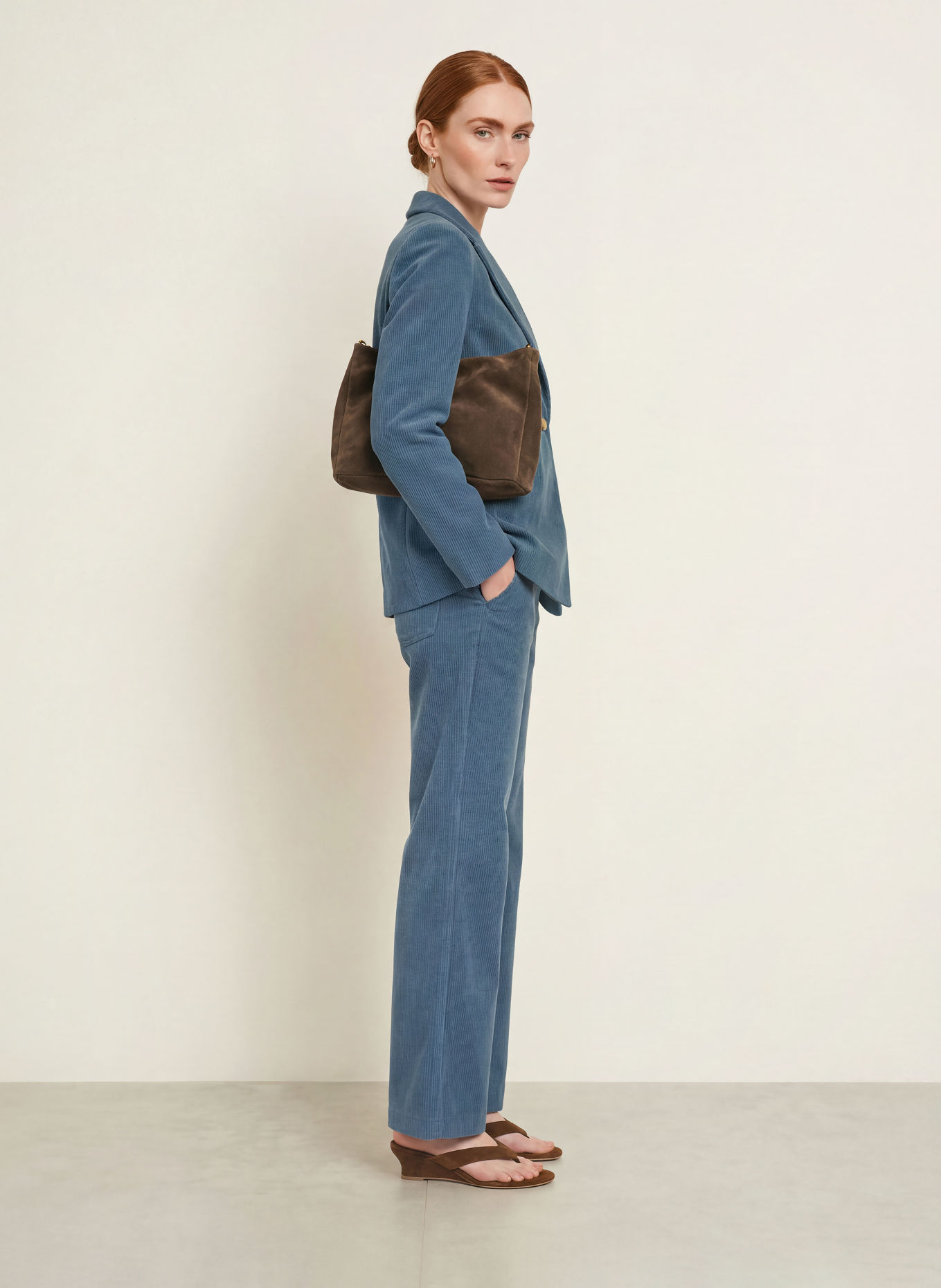 s.Oliver BLACK LABEL Cordblazer: PETROL