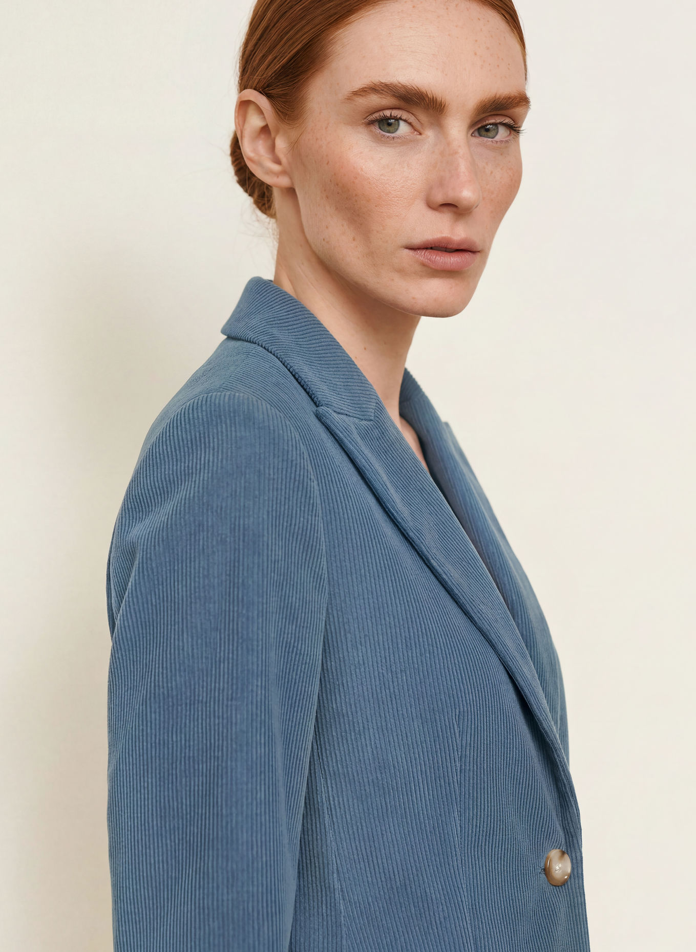 s.Oliver BLACK LABEL Cordblazer: PETROL
