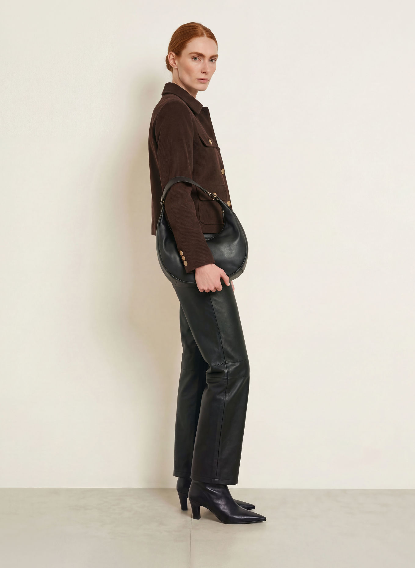 s.Oliver BLACK LABEL Corduroy Blazer: MARRON FONCÉ