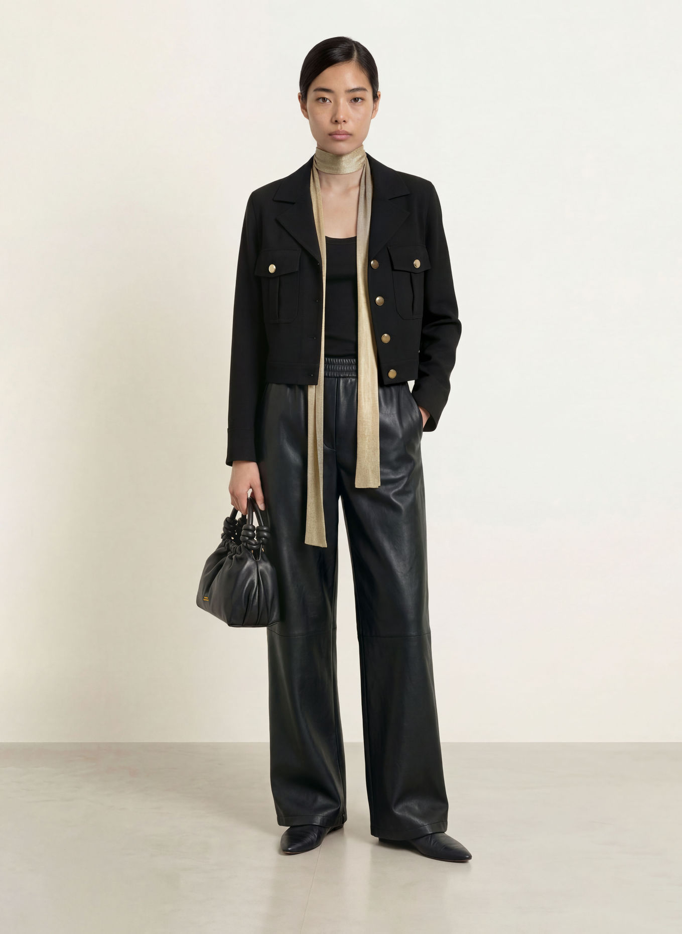s.Oliver BLACK LABEL Kastenjacke: SCHWARZ
