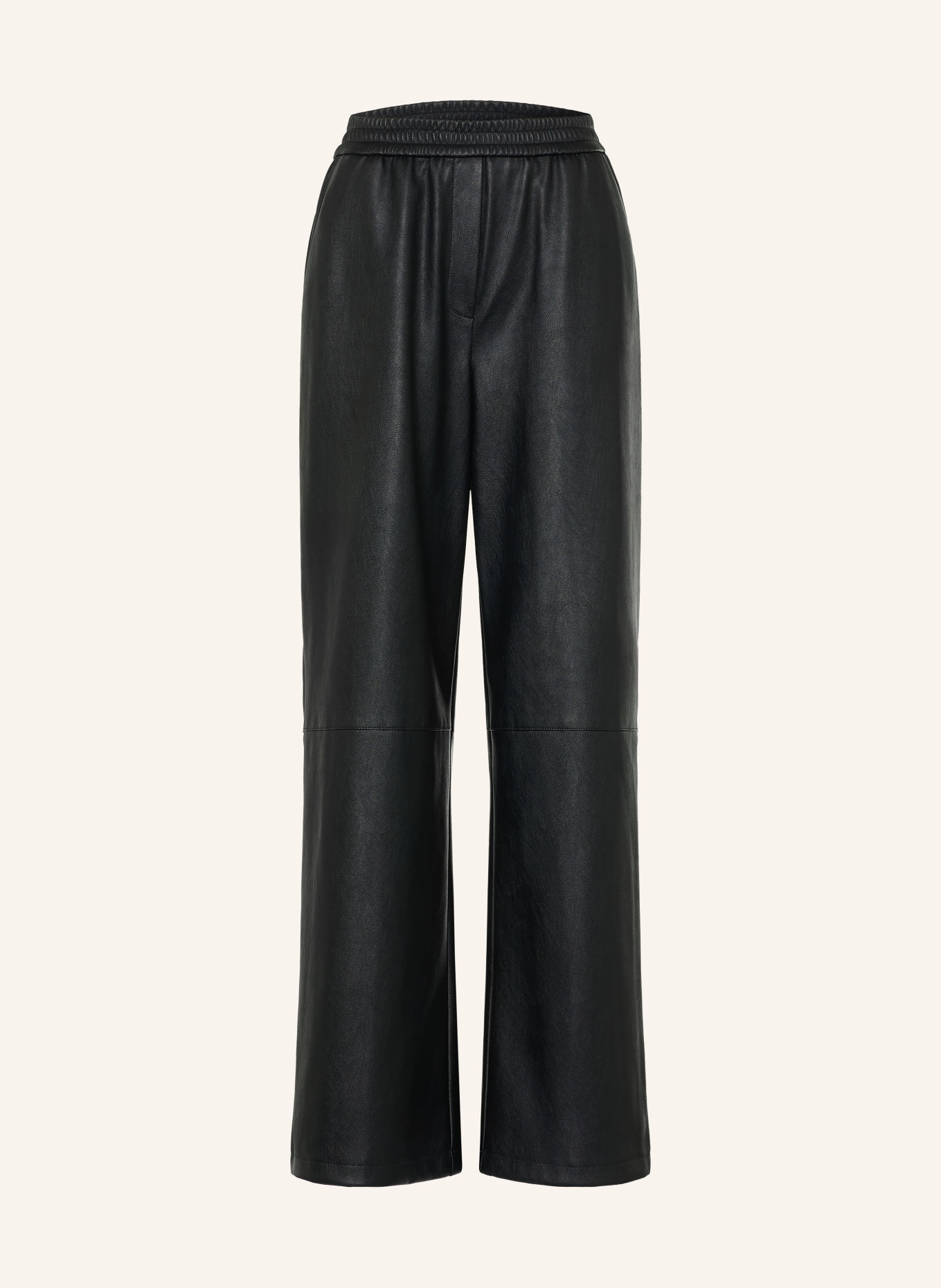 s.Oliver BLACK LABEL Hose in Lederoptik: SCHWARZ