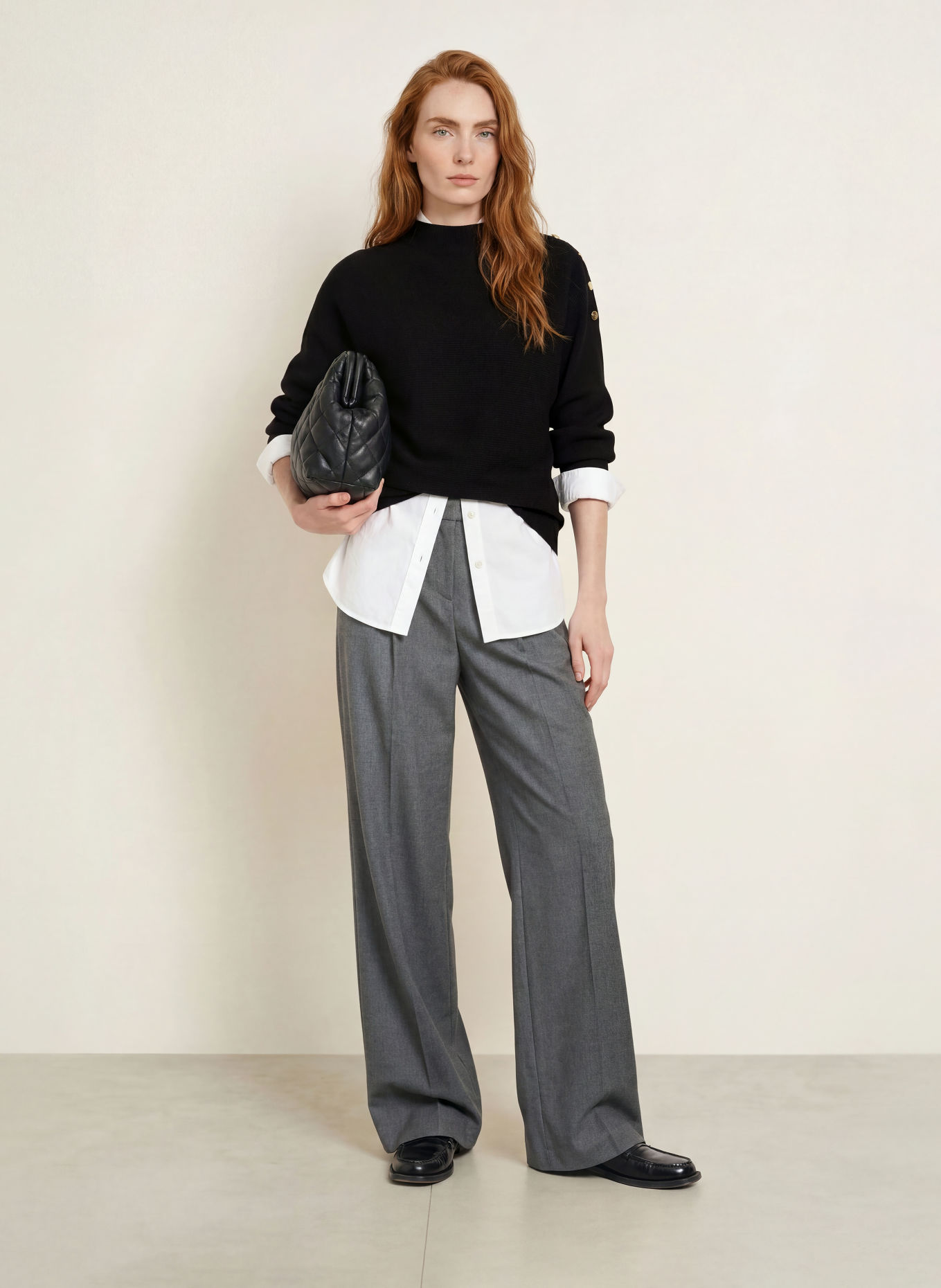 s.Oliver BLACK LABEL Pullover: SCHWARZ
