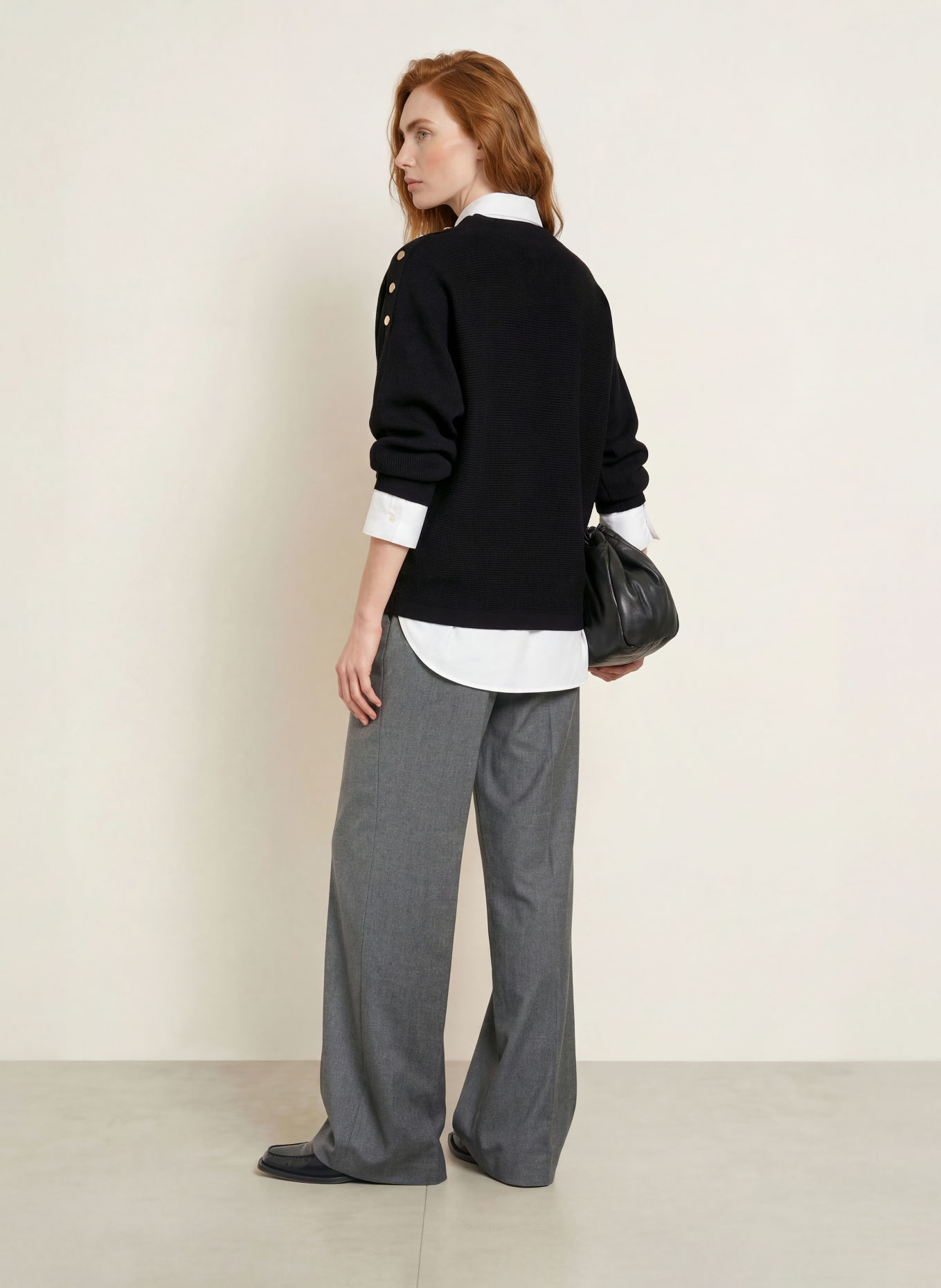 s.Oliver BLACK LABEL Pullover: SCHWARZ