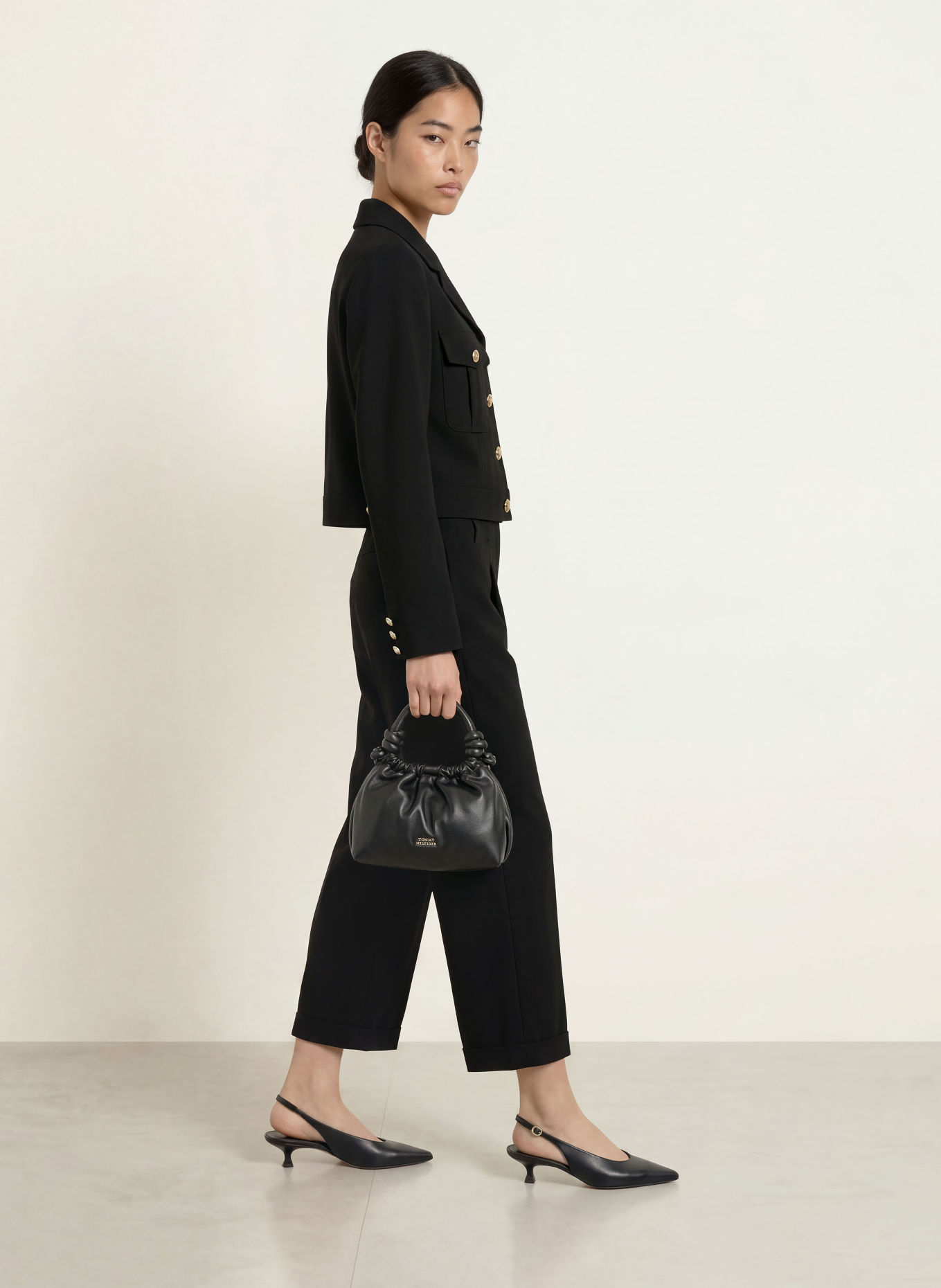 s.Oliver BLACK LABEL 7/8-bukser: SORT