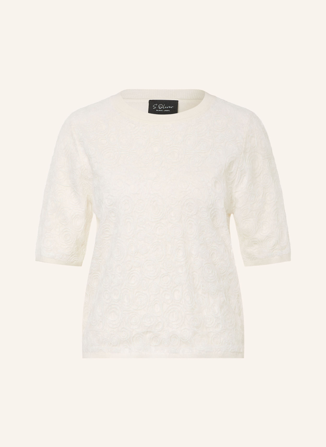 s.Oliver BLACK LABEL Knit shirt: CREAM
