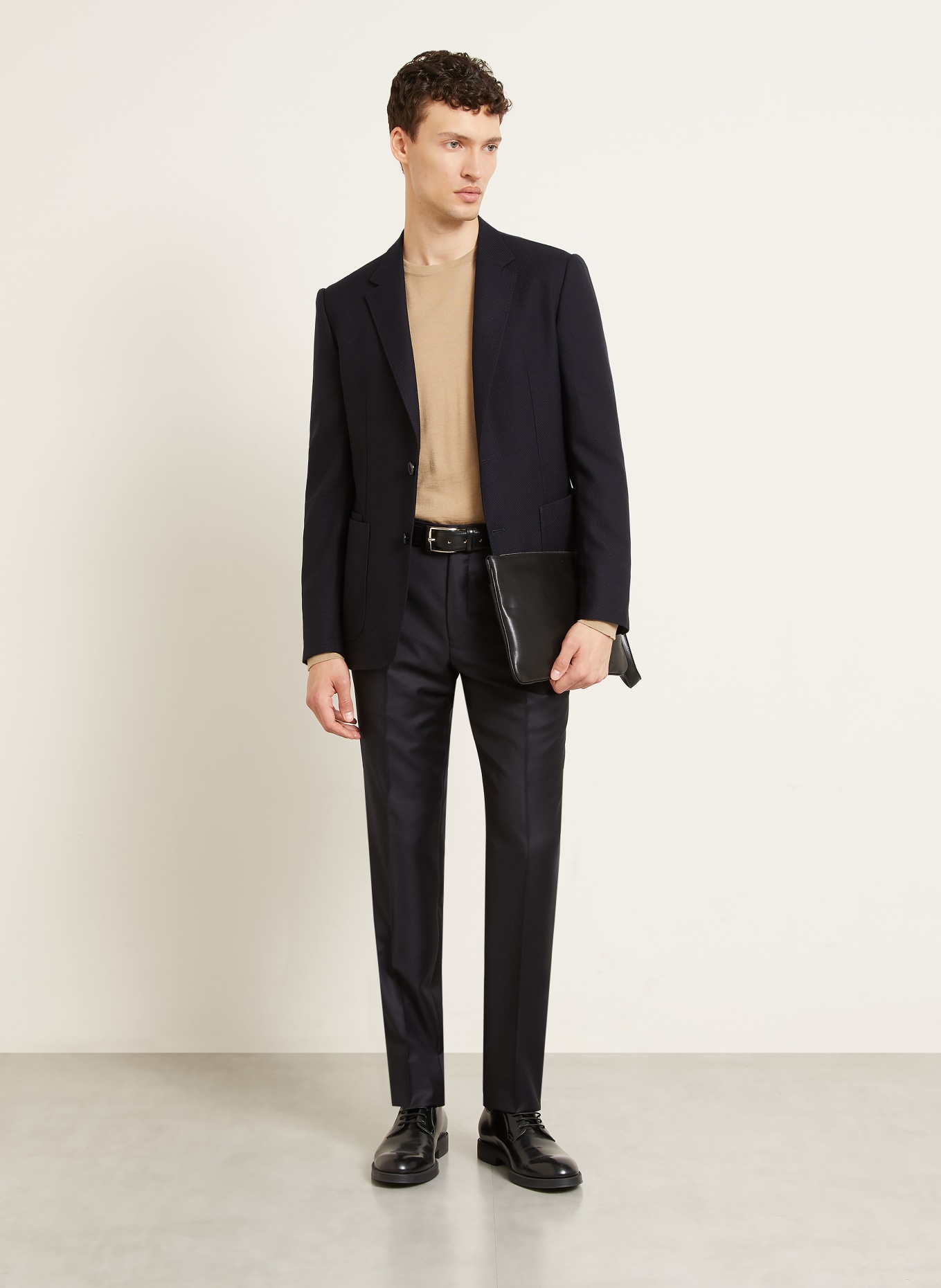 ZEGNA Jacka DROP 7 Extra Slim Fit: MÖRKBLÅ