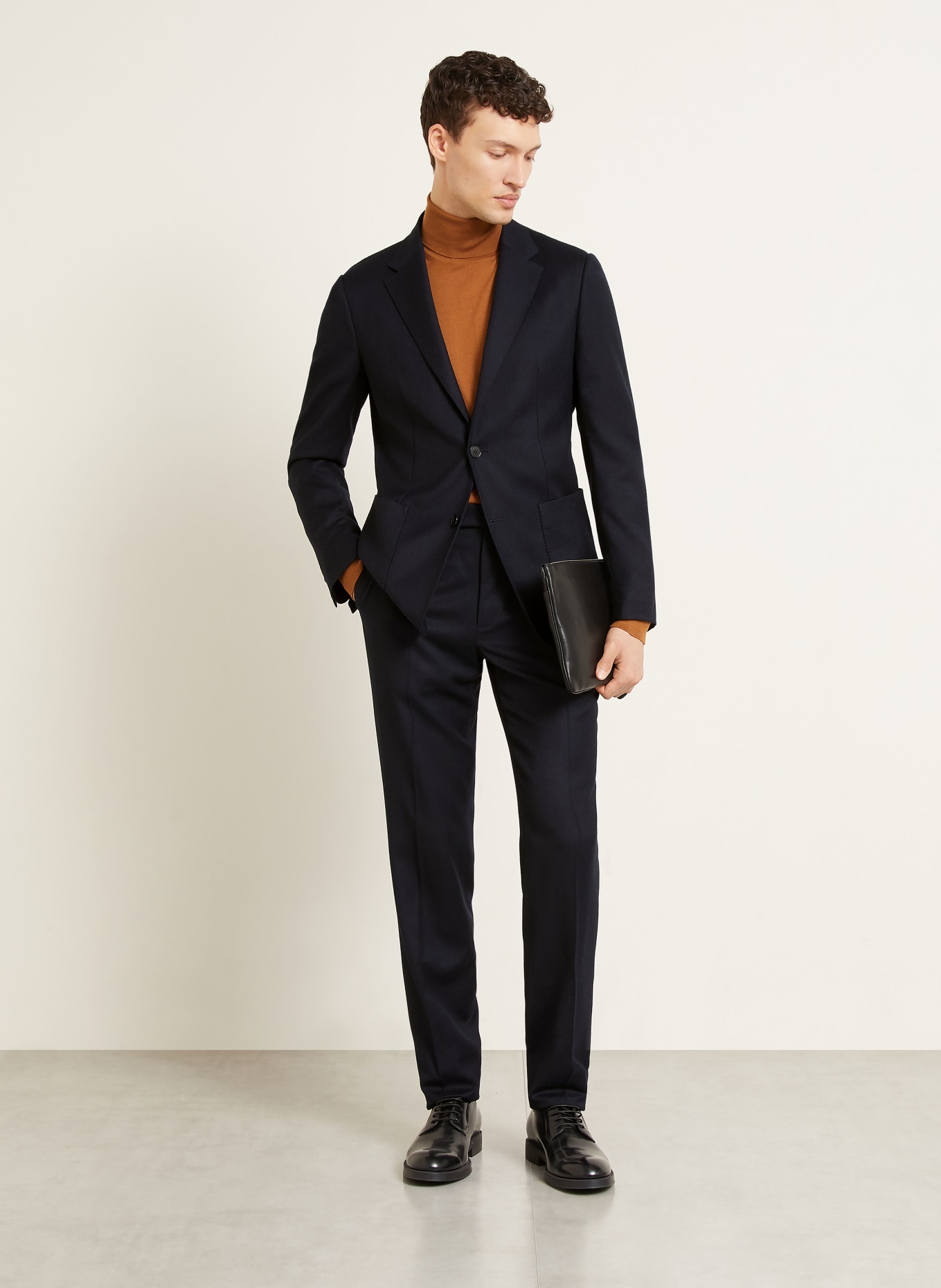 ZEGNA Kostym DROP 8 Extra Slim Fit: MÖRKBLÅ