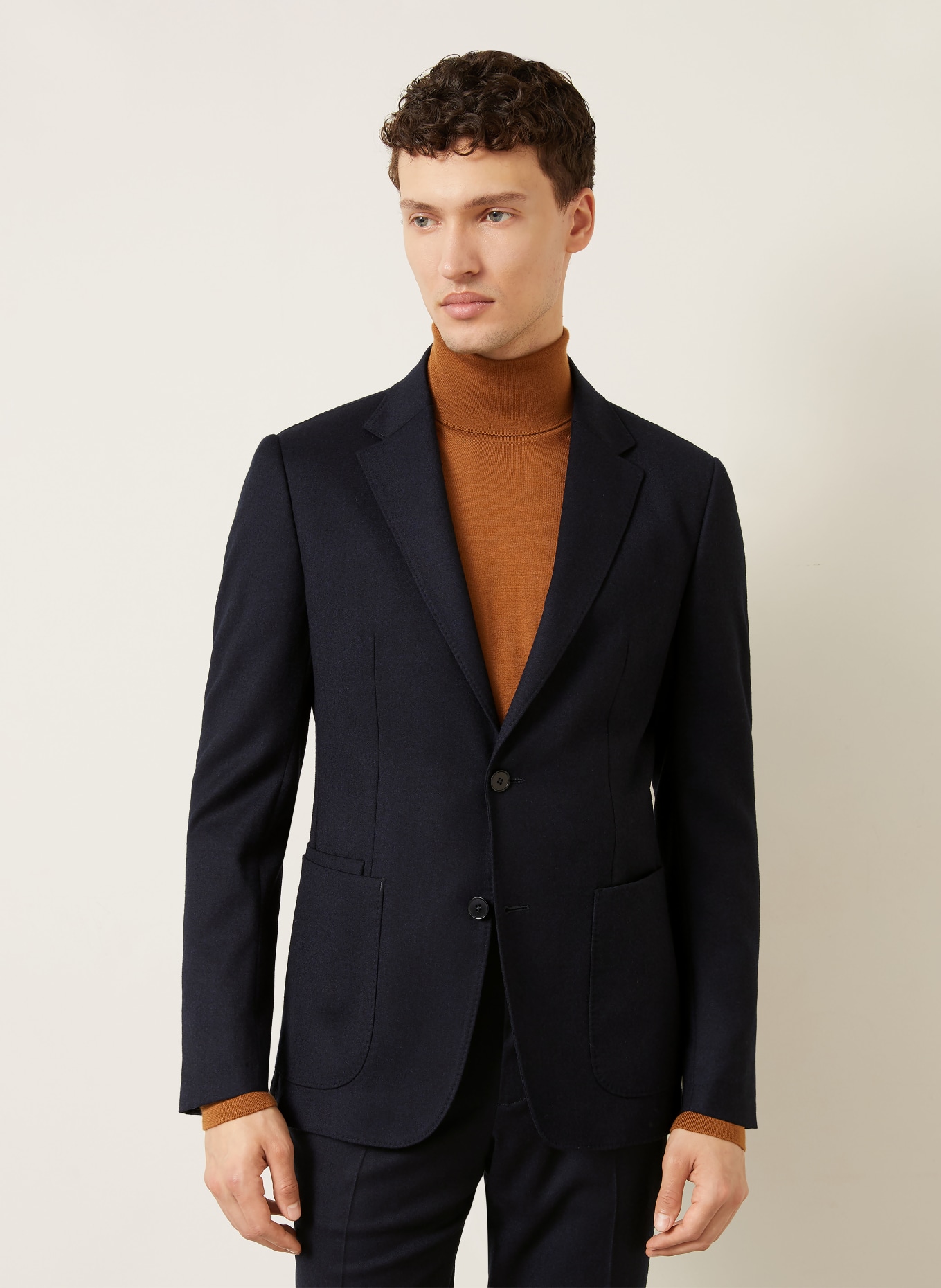 ZEGNA Kostym DROP 8 Extra Slim Fit: MÖRKBLÅ