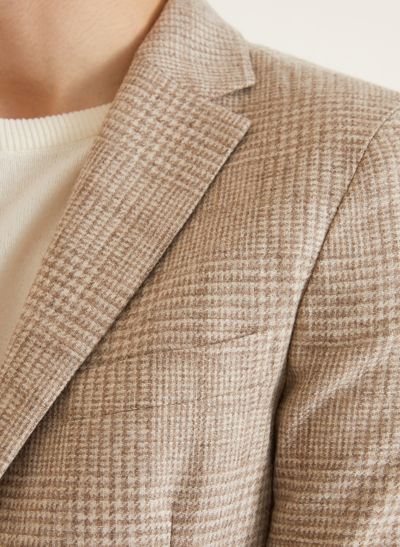 ZEGNA Jacka Extra Slim Fit: BEIGE