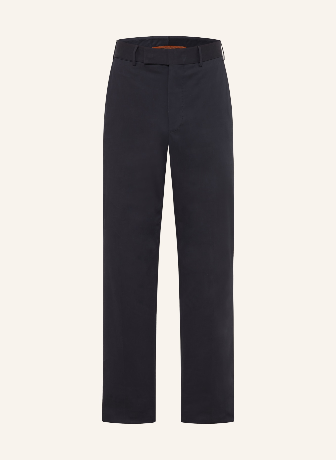 ZEGNA Bukser PREMIUM COTTON Regular Fit: MØRKEBLÅ