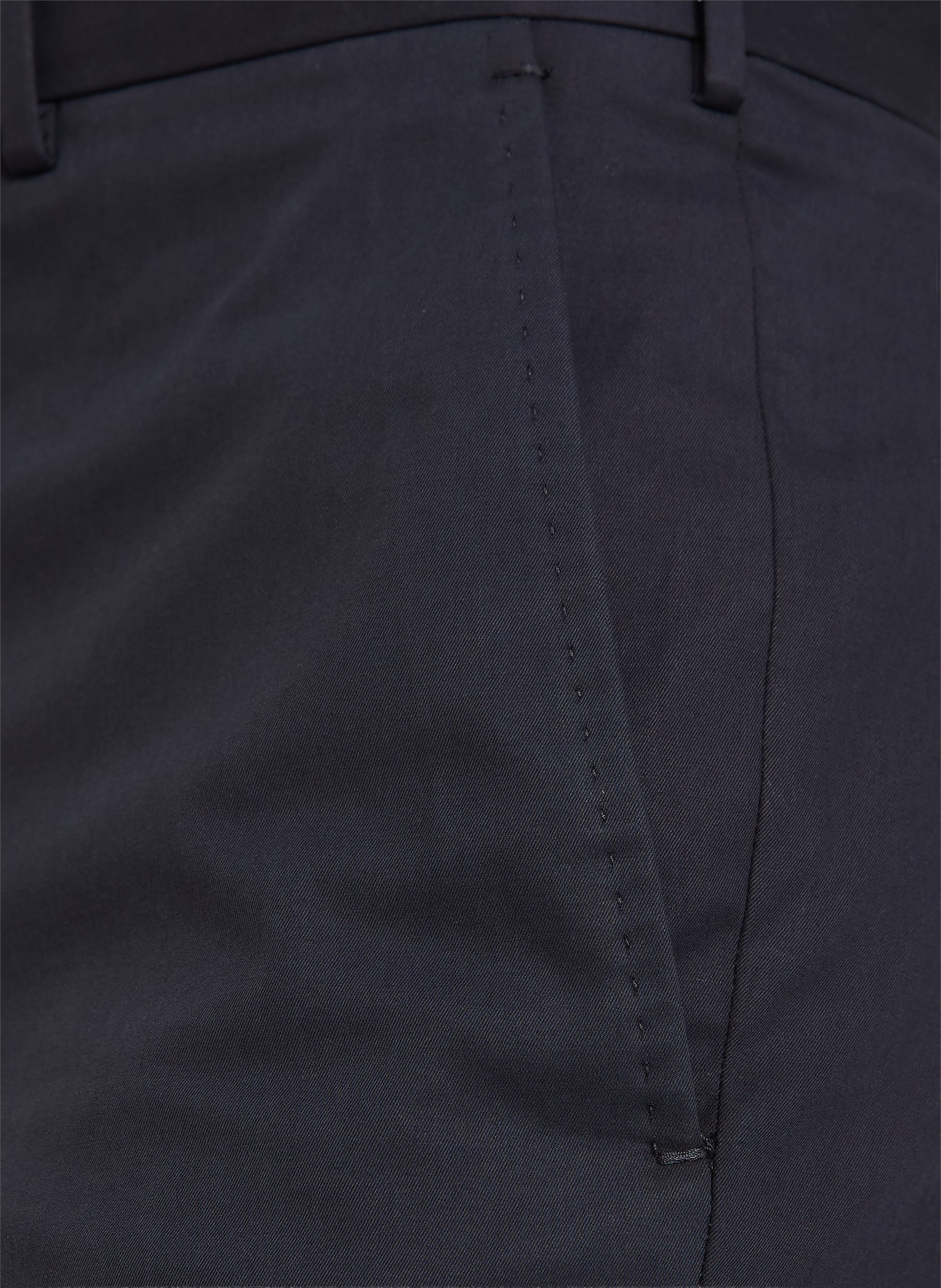 ZEGNA Bukser PREMIUM COTTON Regular Fit: MØRKEBLÅ