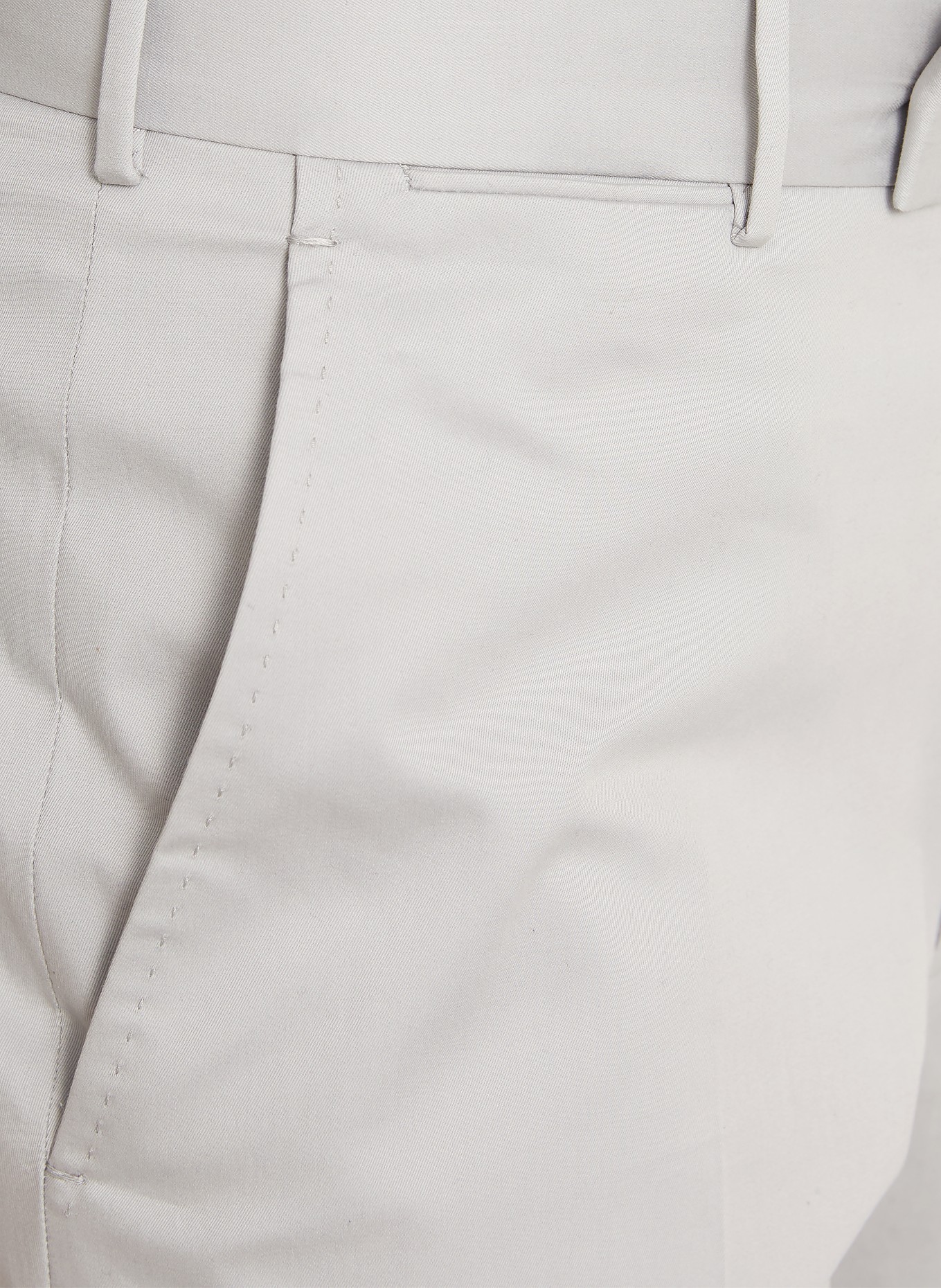 ZEGNA Slim-Fit Trousers: LIGHT GRAY