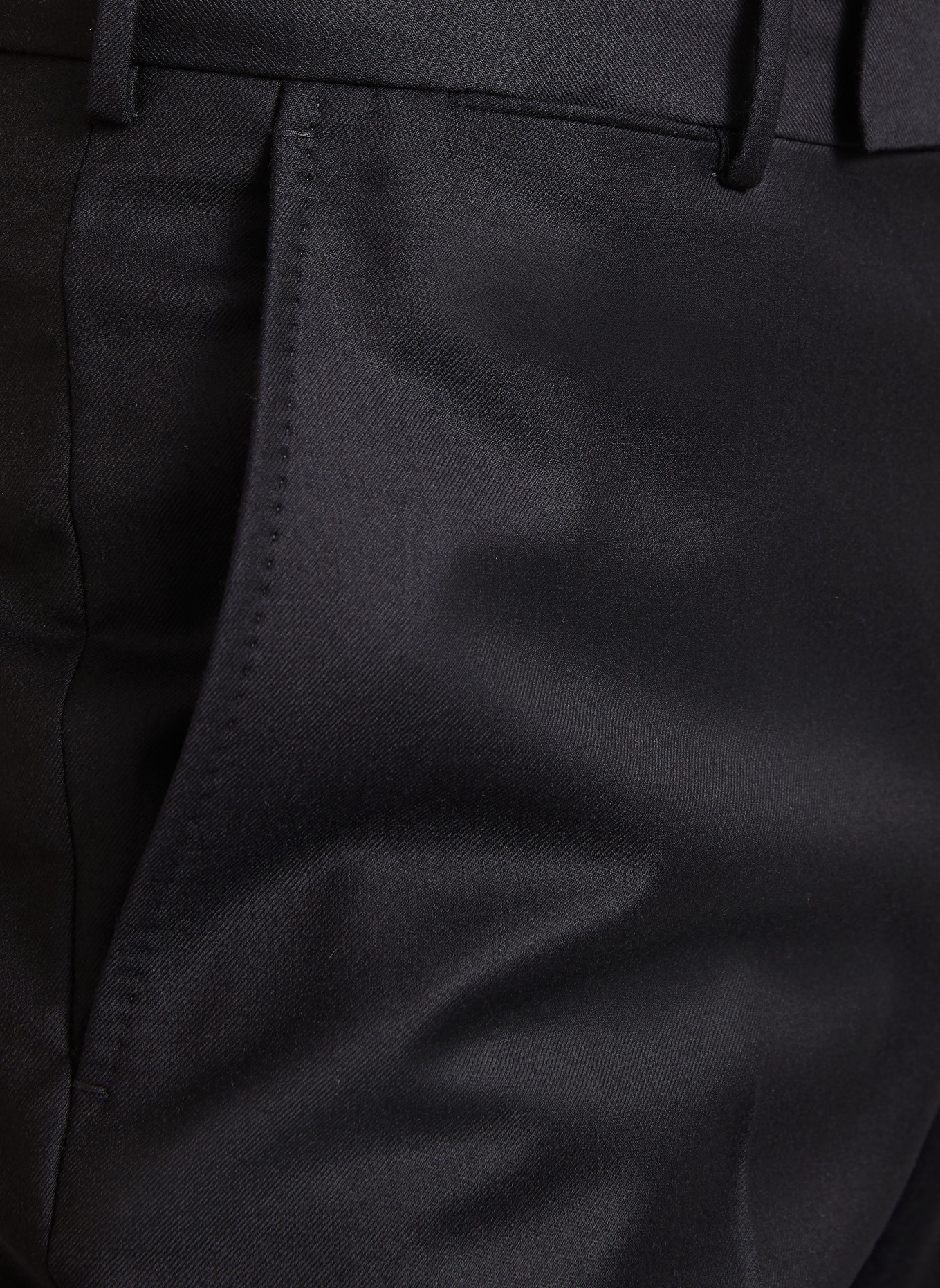 ZEGNA TROFEO Extra Slim Fit Trousers: DARK BLUE