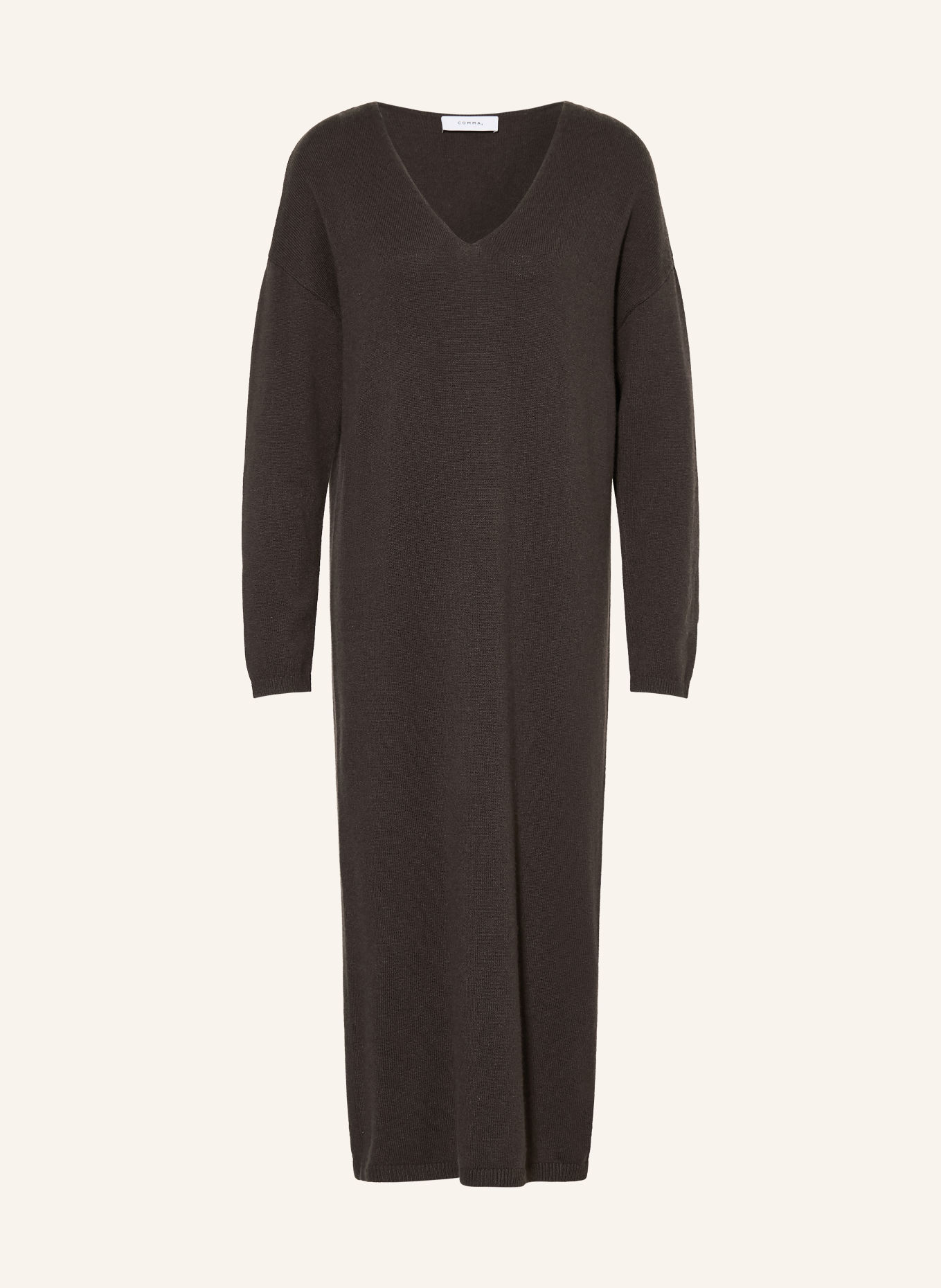 comma Strickkleid: BRAUN