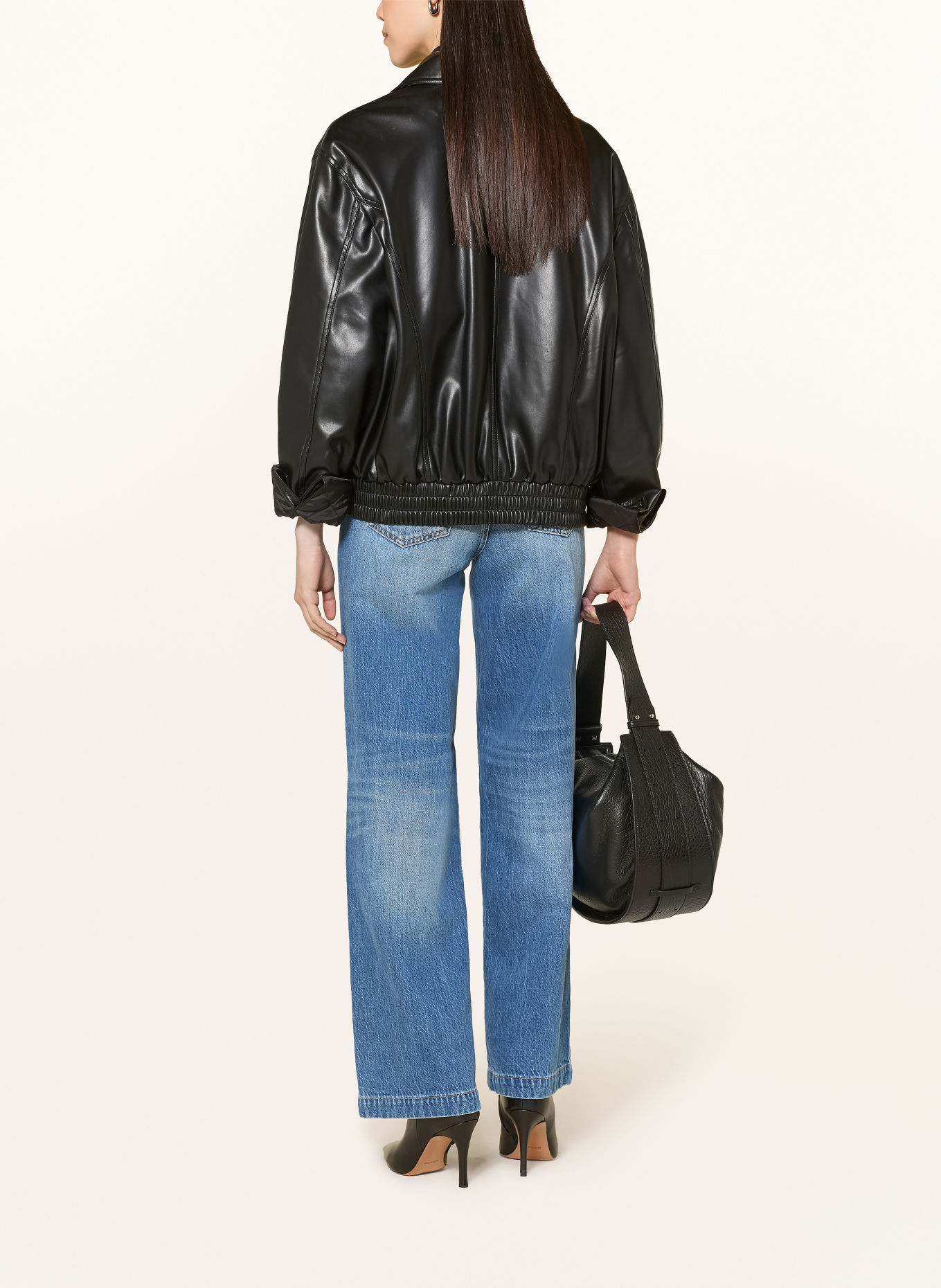 COMMA Wide leg jeans: 56Z2 BLUE