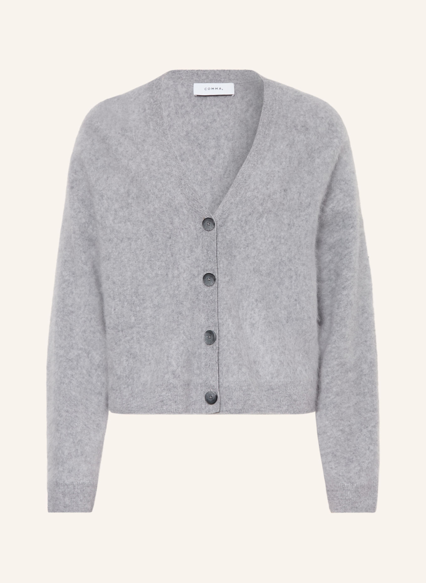 COMMA Strickjacke: GRAU
