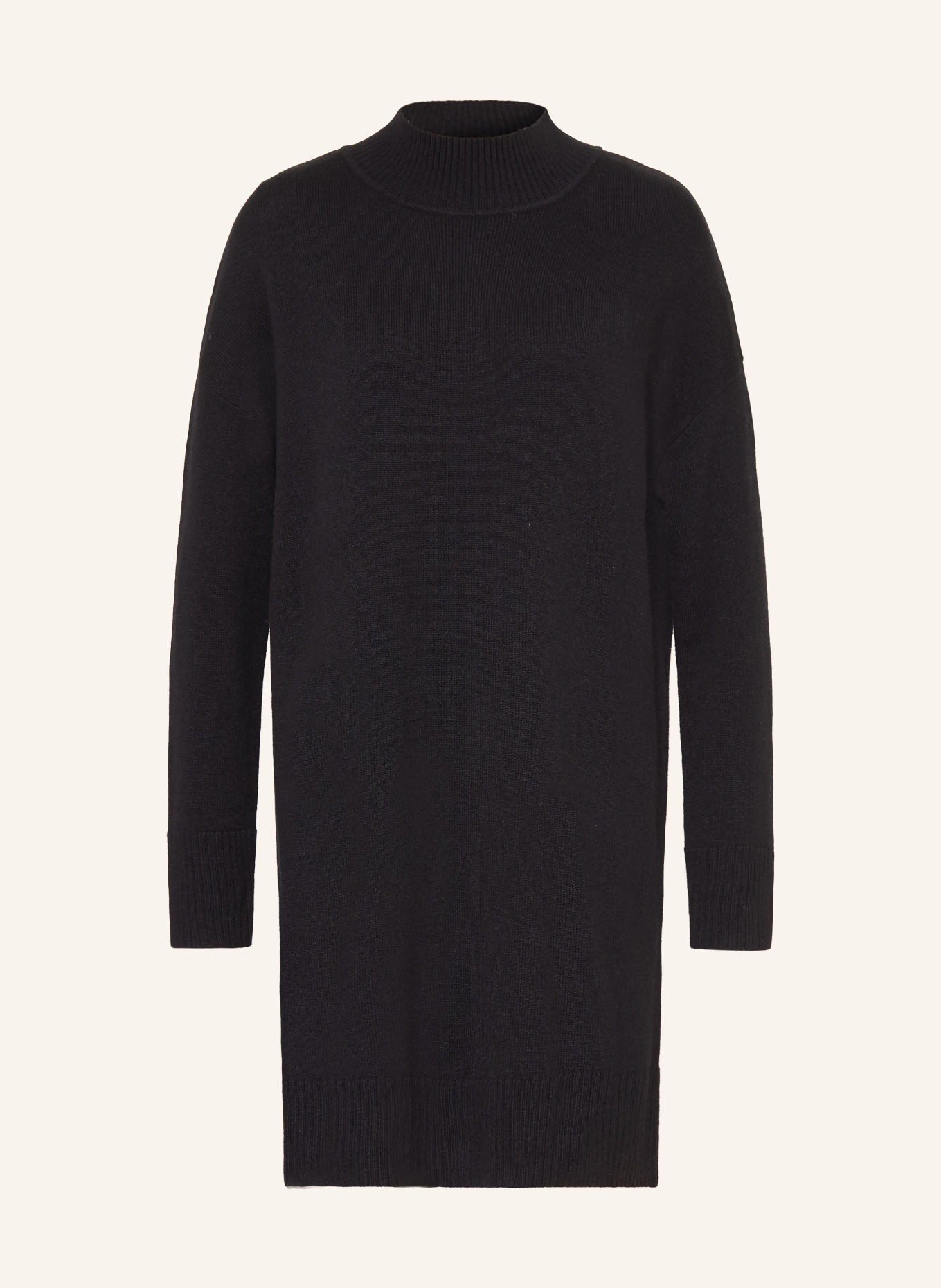COMMA Strickkleid: SCHWARZ