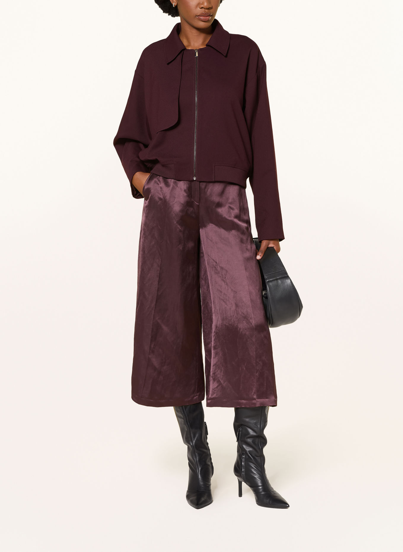 COMMA Blouson: DUNKELLILA