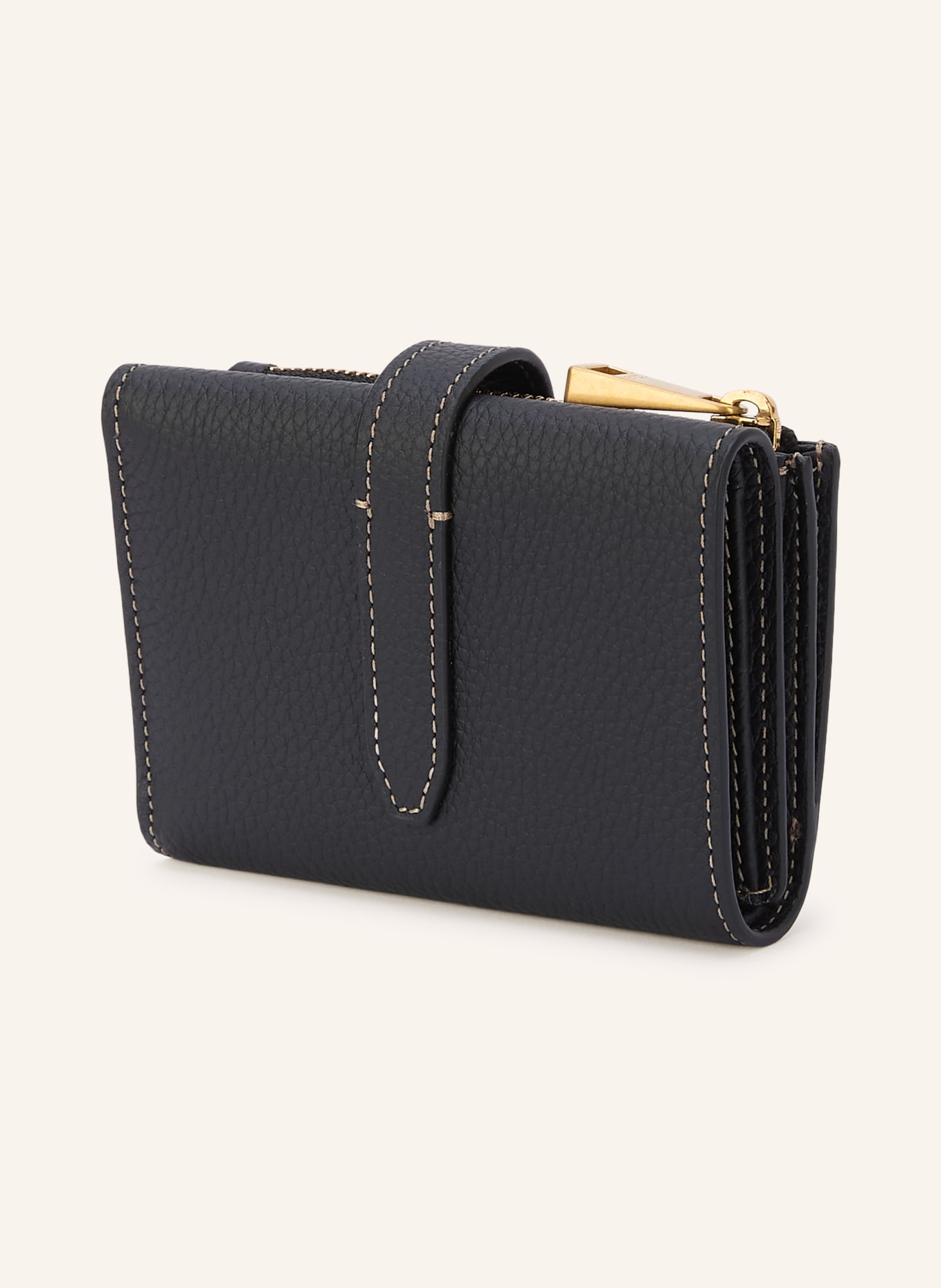 TOD'S KATE Wallet: BLACK / GOLD