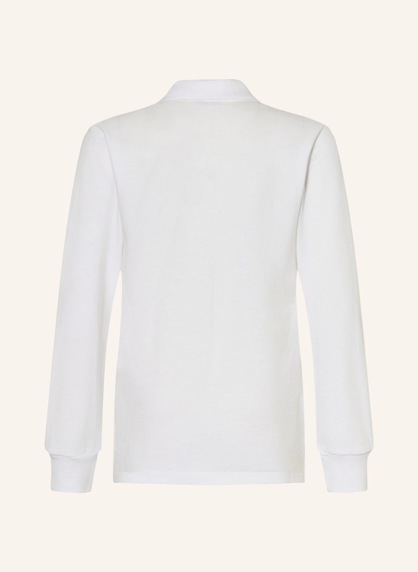 POLO RALPH LAUREN Polo piqué: BLANC / BLEU FONCÉ