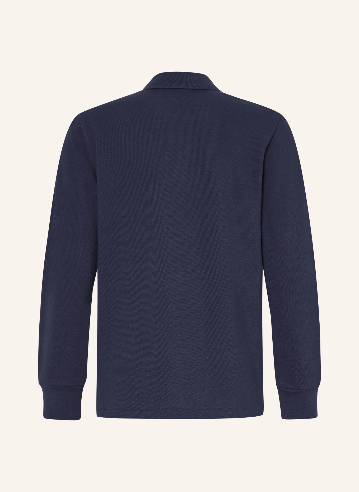 POLO RALPH LAUREN Piqué-poloshirt: DONKERBLAUW
