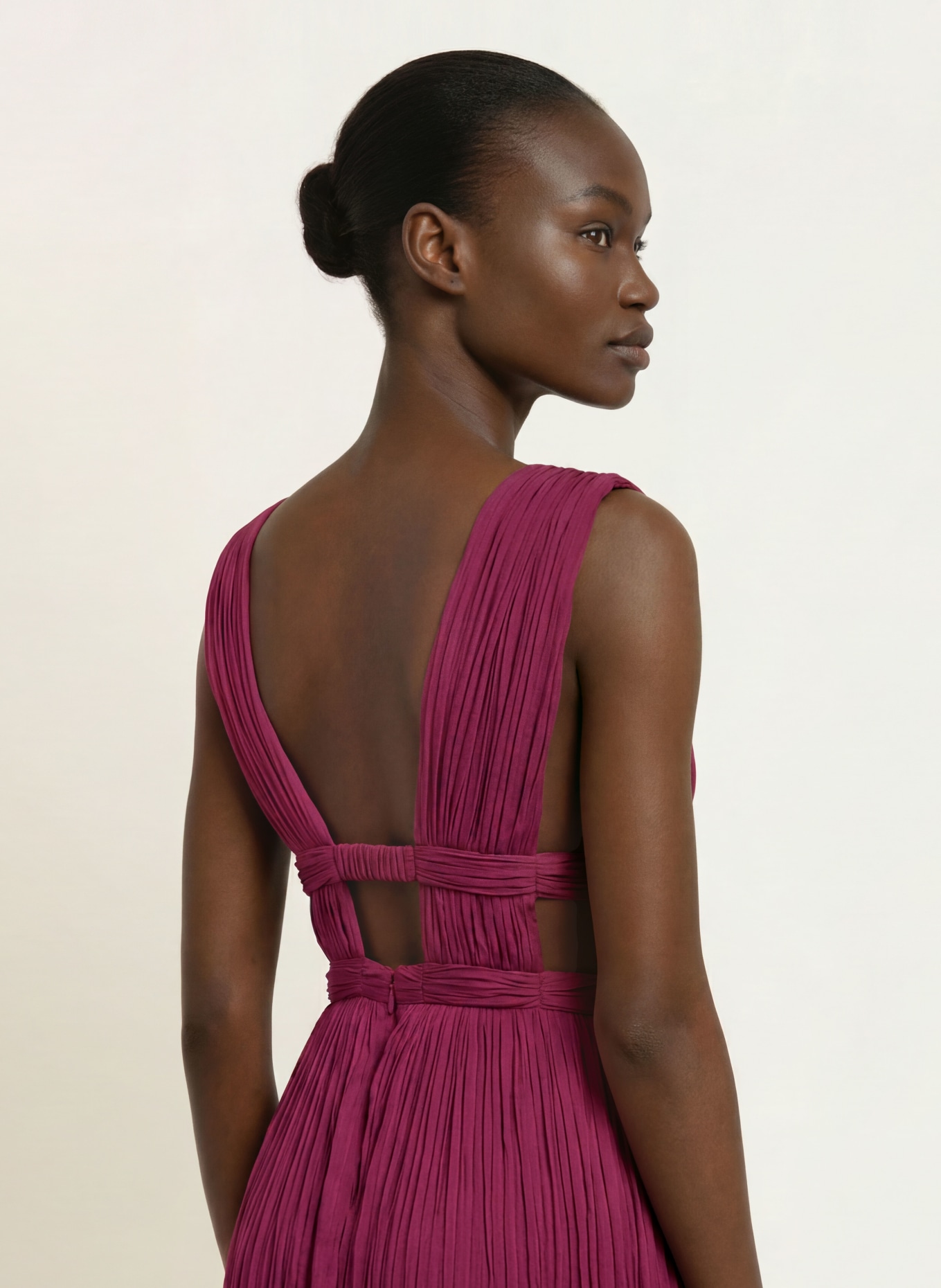 ba&sh Rochie TANIA: FUCSIA