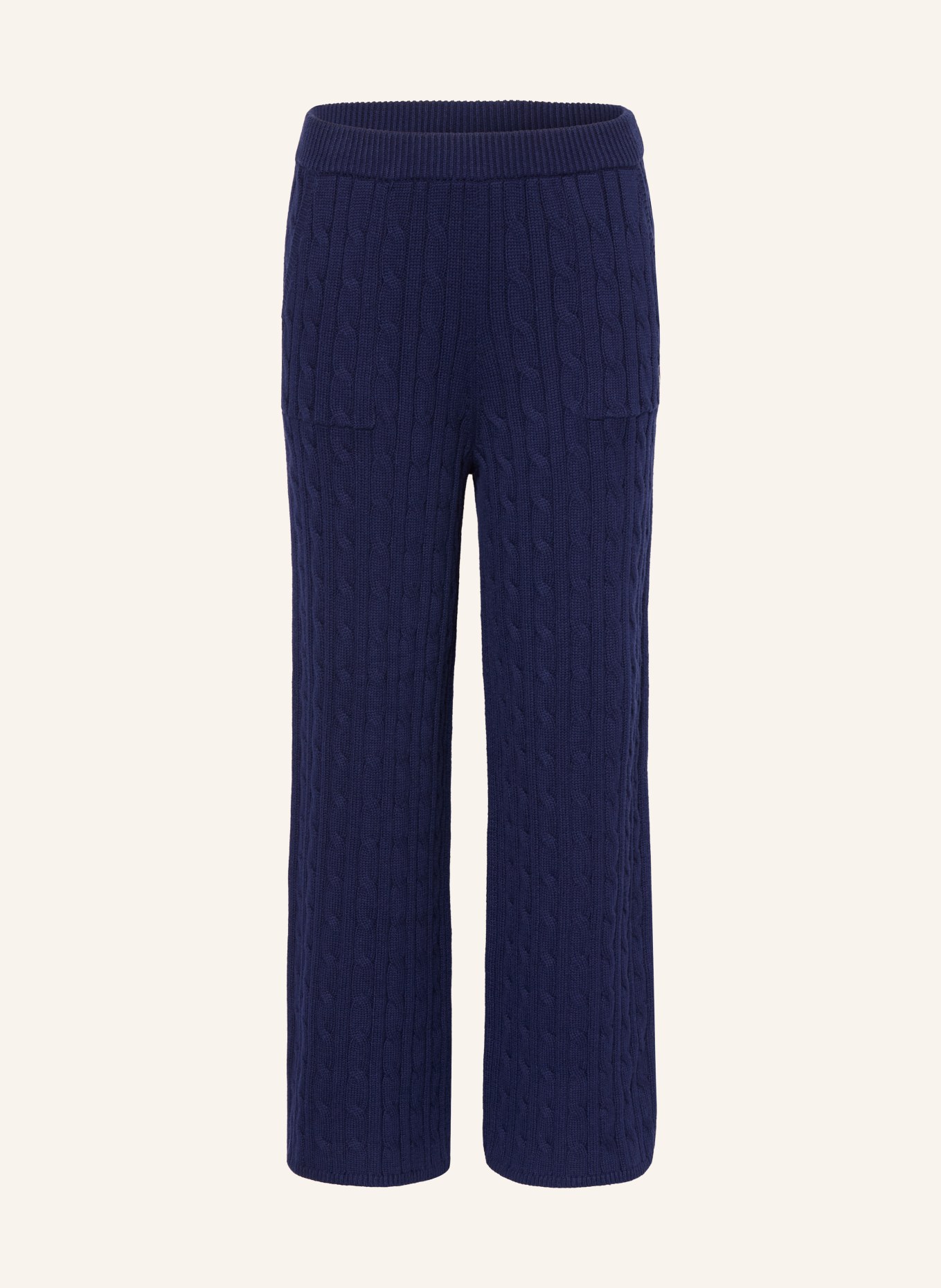 POLO RALPH LAUREN Gebreide broek: DONKERBLAUW