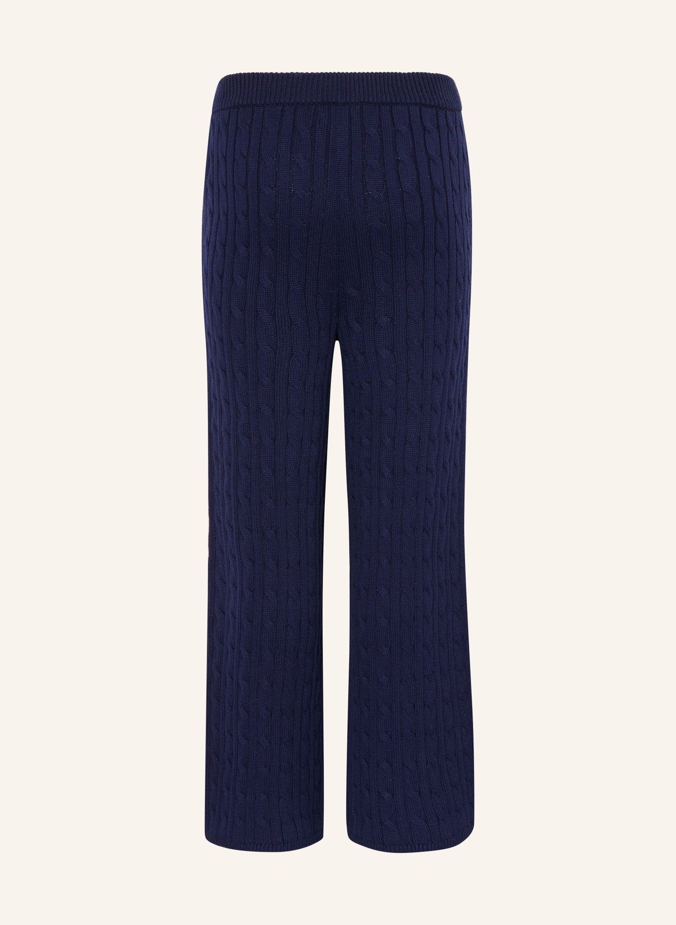 POLO RALPH LAUREN Gebreide broek: DONKERBLAUW